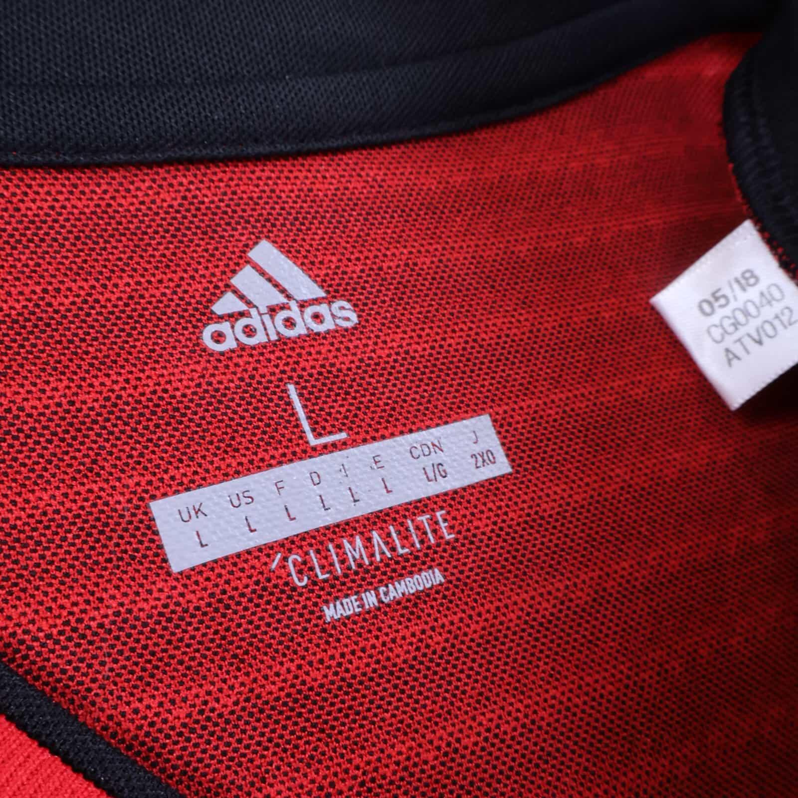Manchester United Pogba #6 2018/19 Home Shirt - L