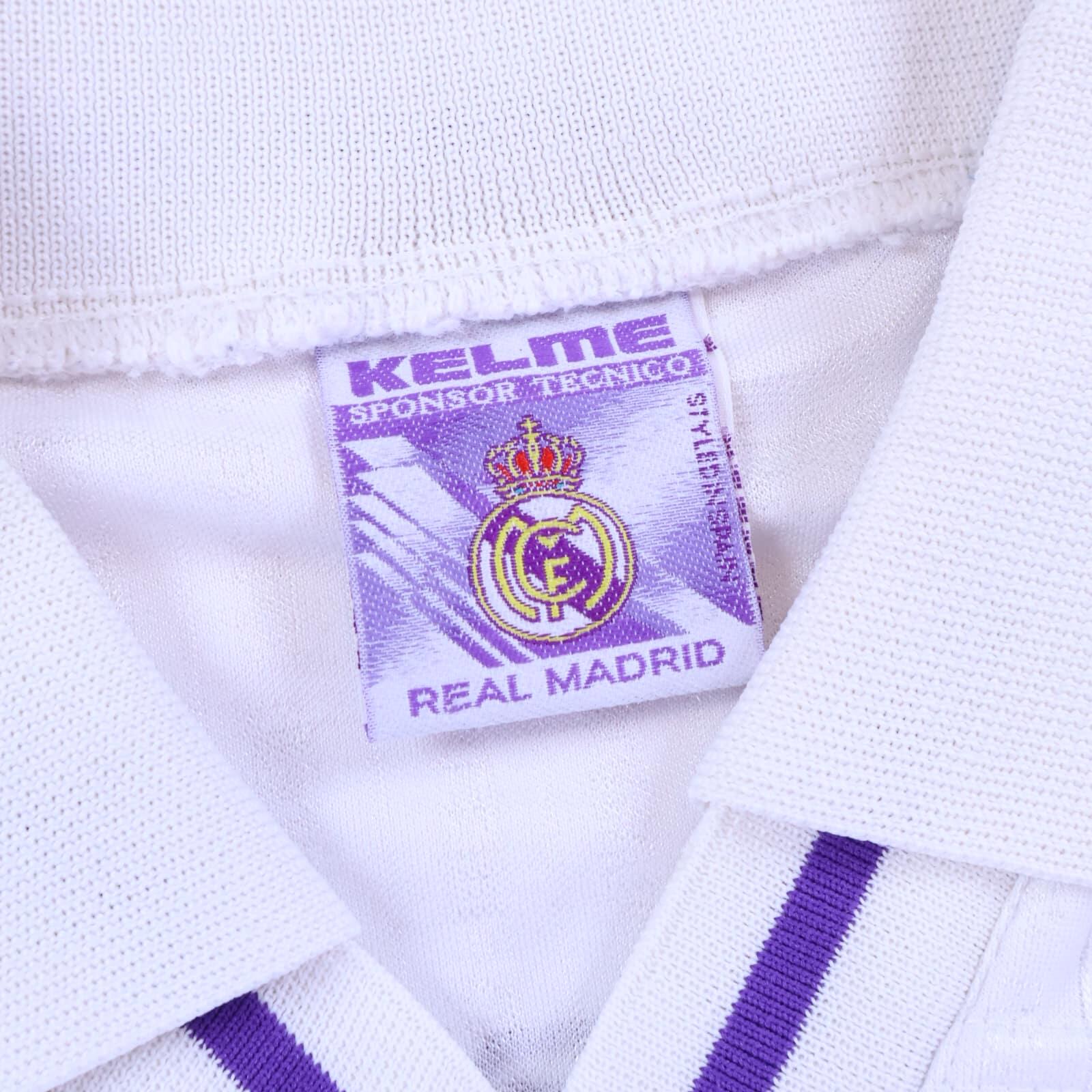 Real Madrid Redondo #6 1994/96 Home Shirt - XL