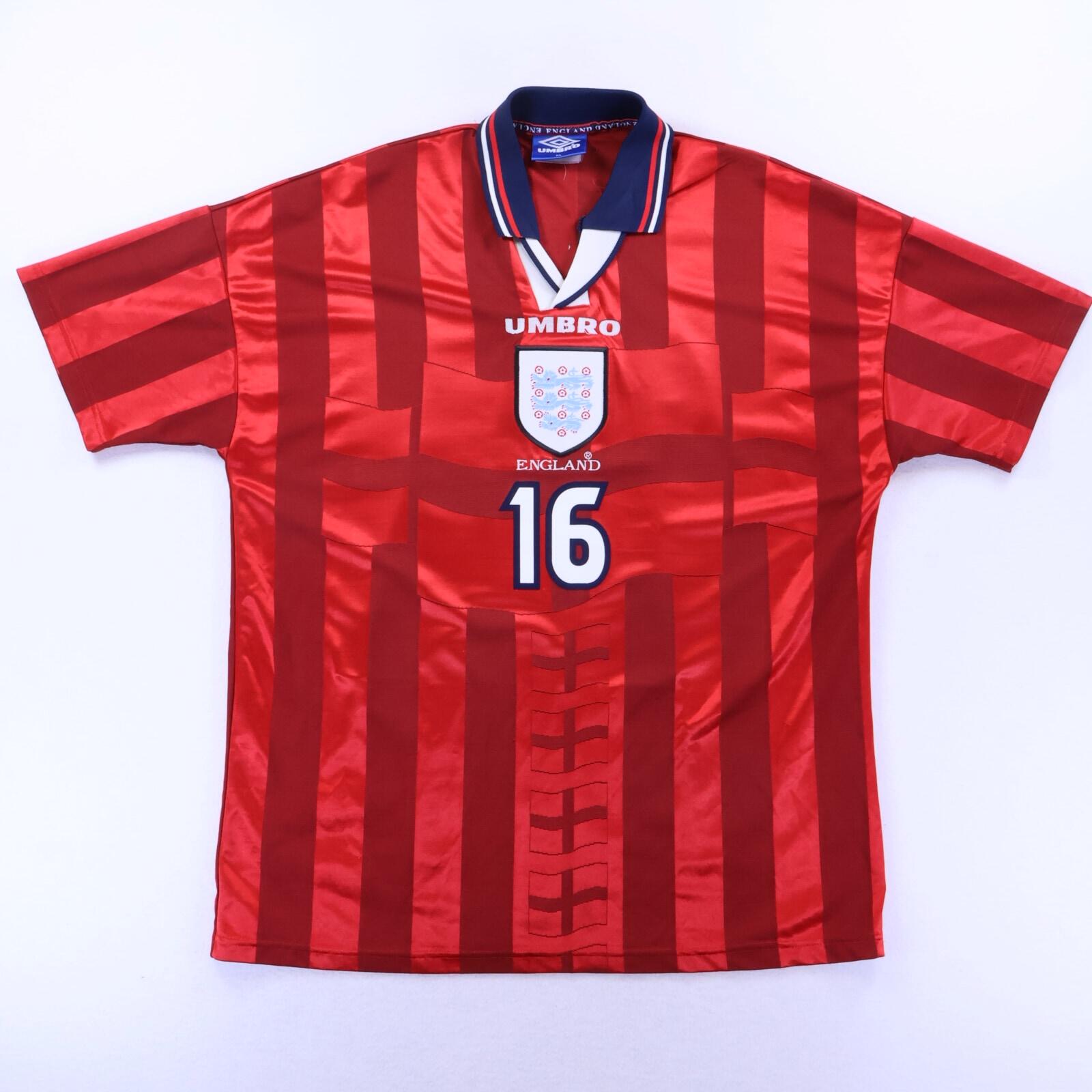 England Scholes #16 1997/98 Away Shirt - XL