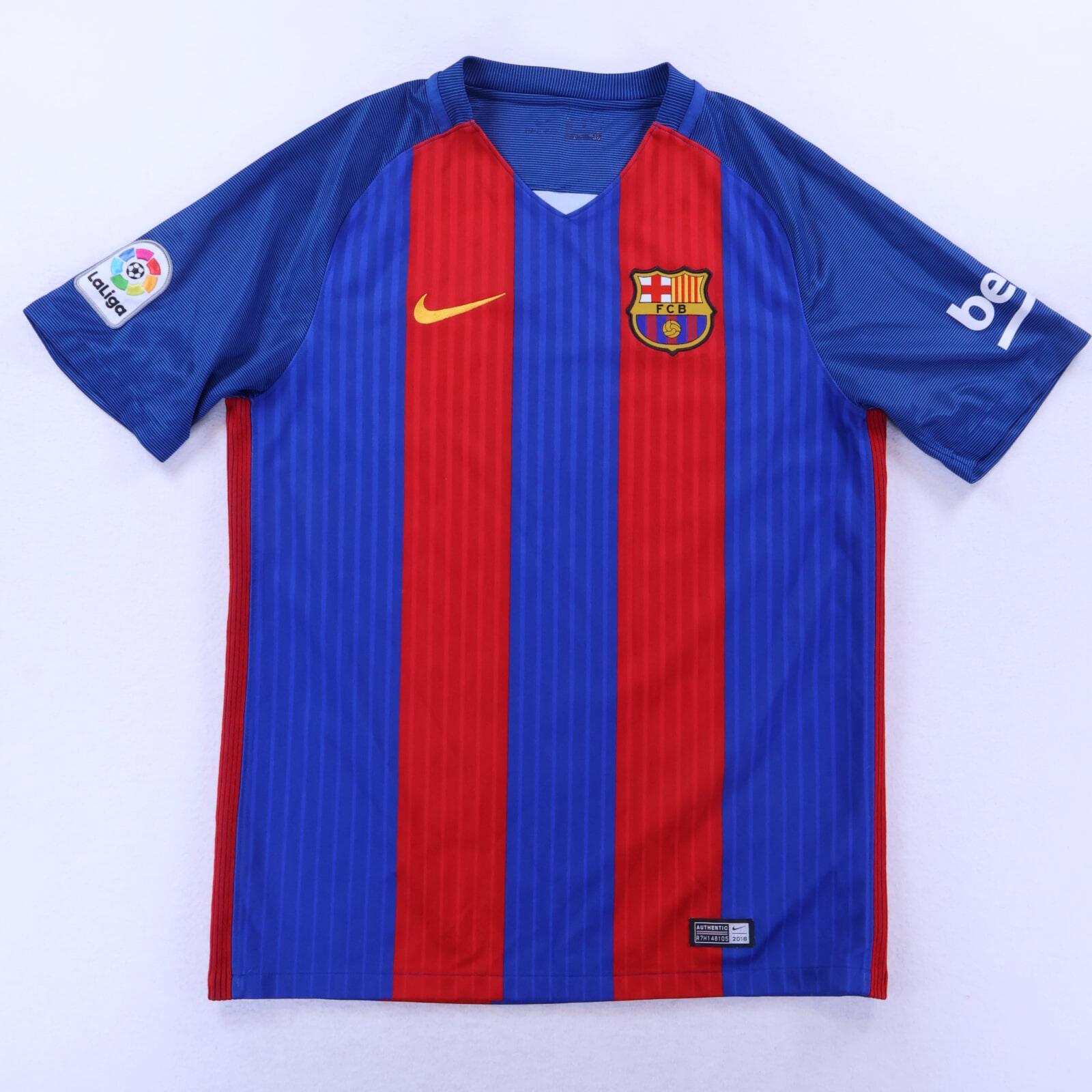 Barcelona Neymar Jr #11 2016/17 Home Shirt - M
