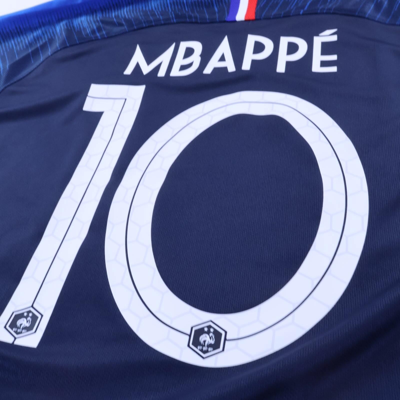 *NWT* France Mbappé #10 2018/19 Home Shirt - L