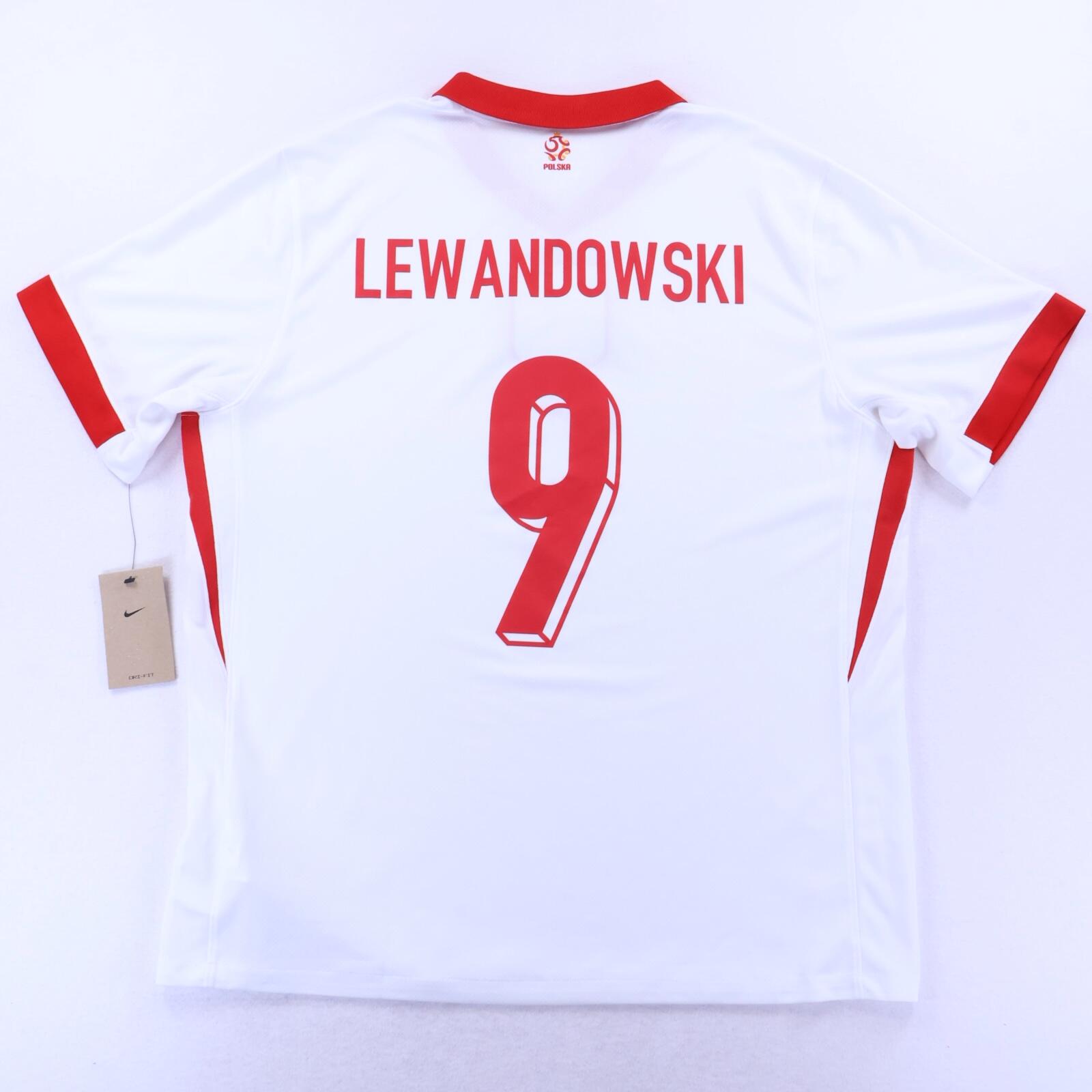 *NWT* Poland Lewandowski #9 2024/25 Home Shirt - XL