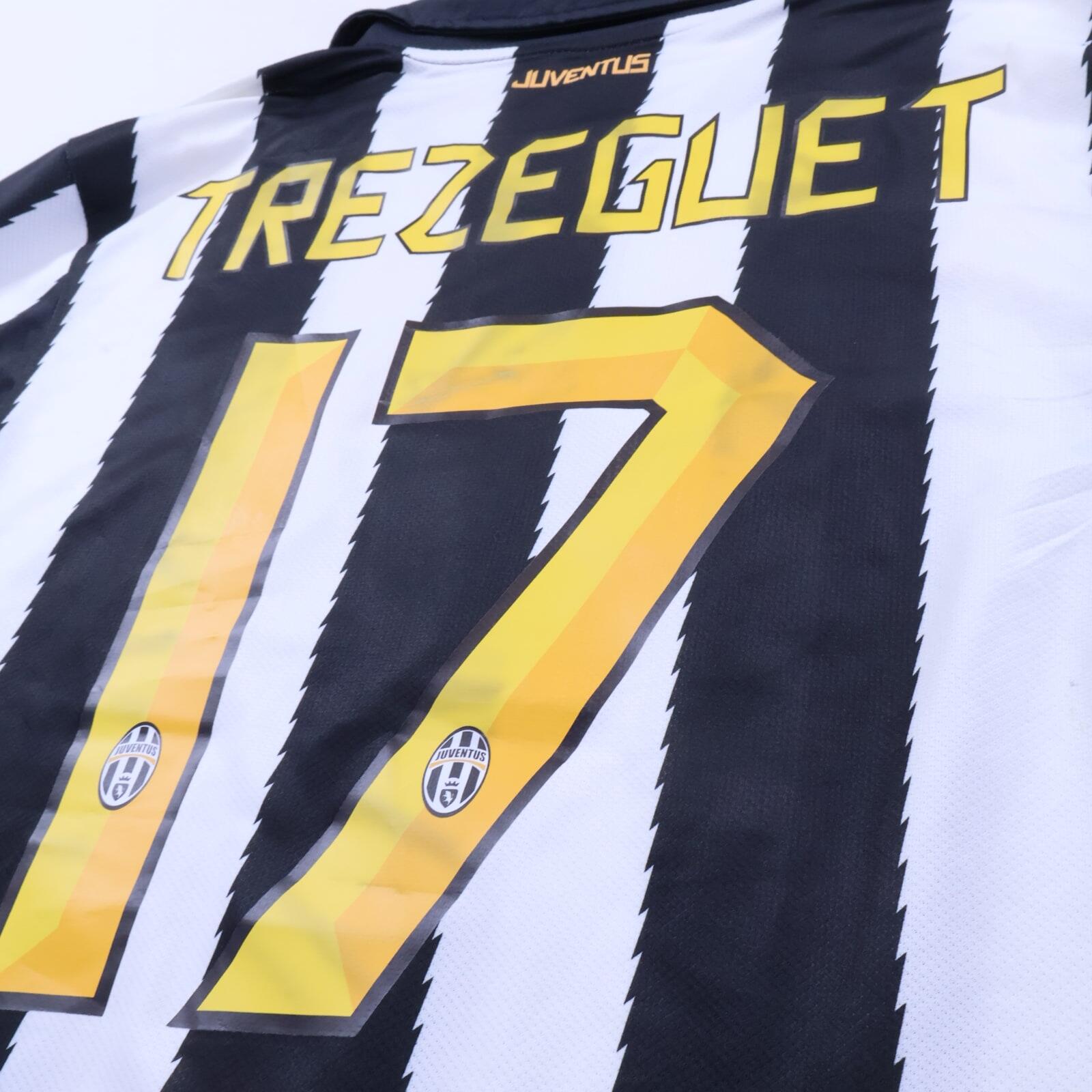 Juventus Trezeguet #17 2010/11 Home Shirt - M