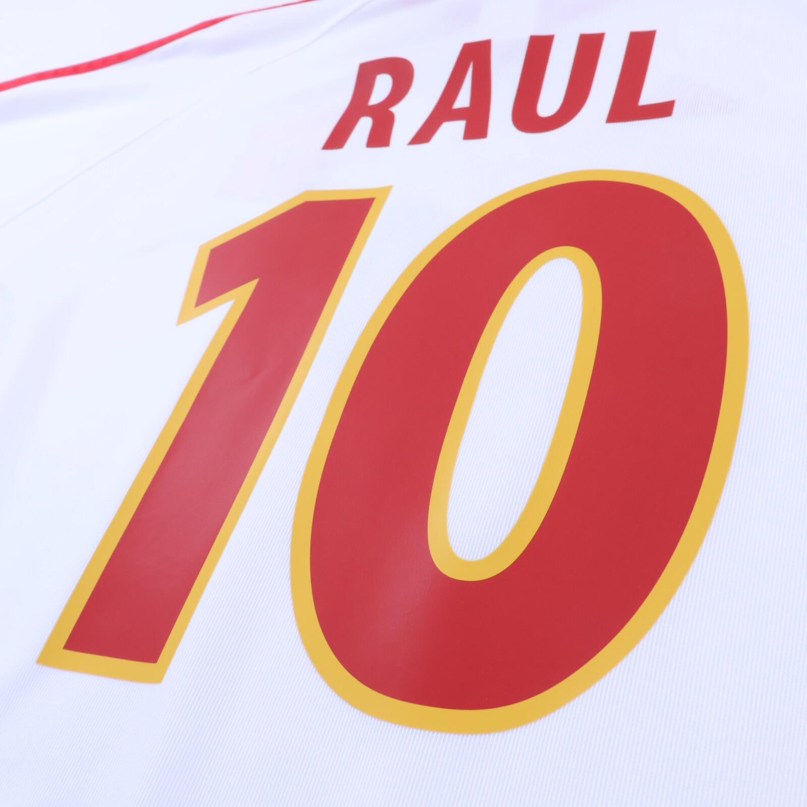 Spain Raul #10 2000/02 Away Shirt - L