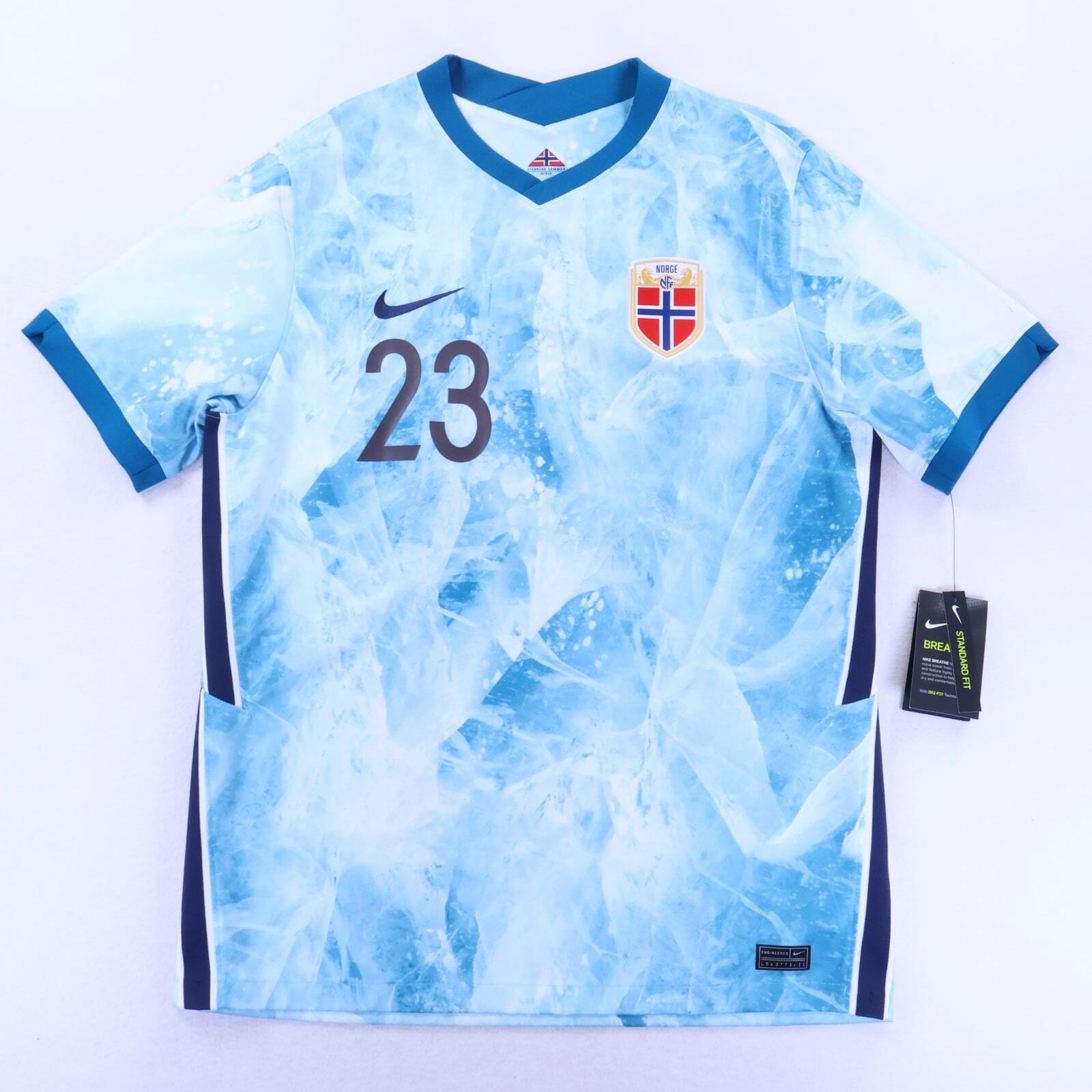 *NWT* Norway Haaland #23 2020/22 Away Shirt - L