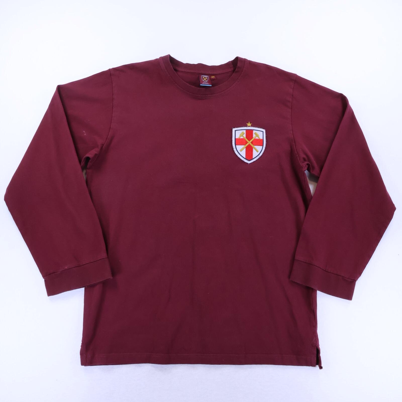 West Ham United Bobby Moore #6 1983/84 Home Shirt - Long Sleeve - 4XL