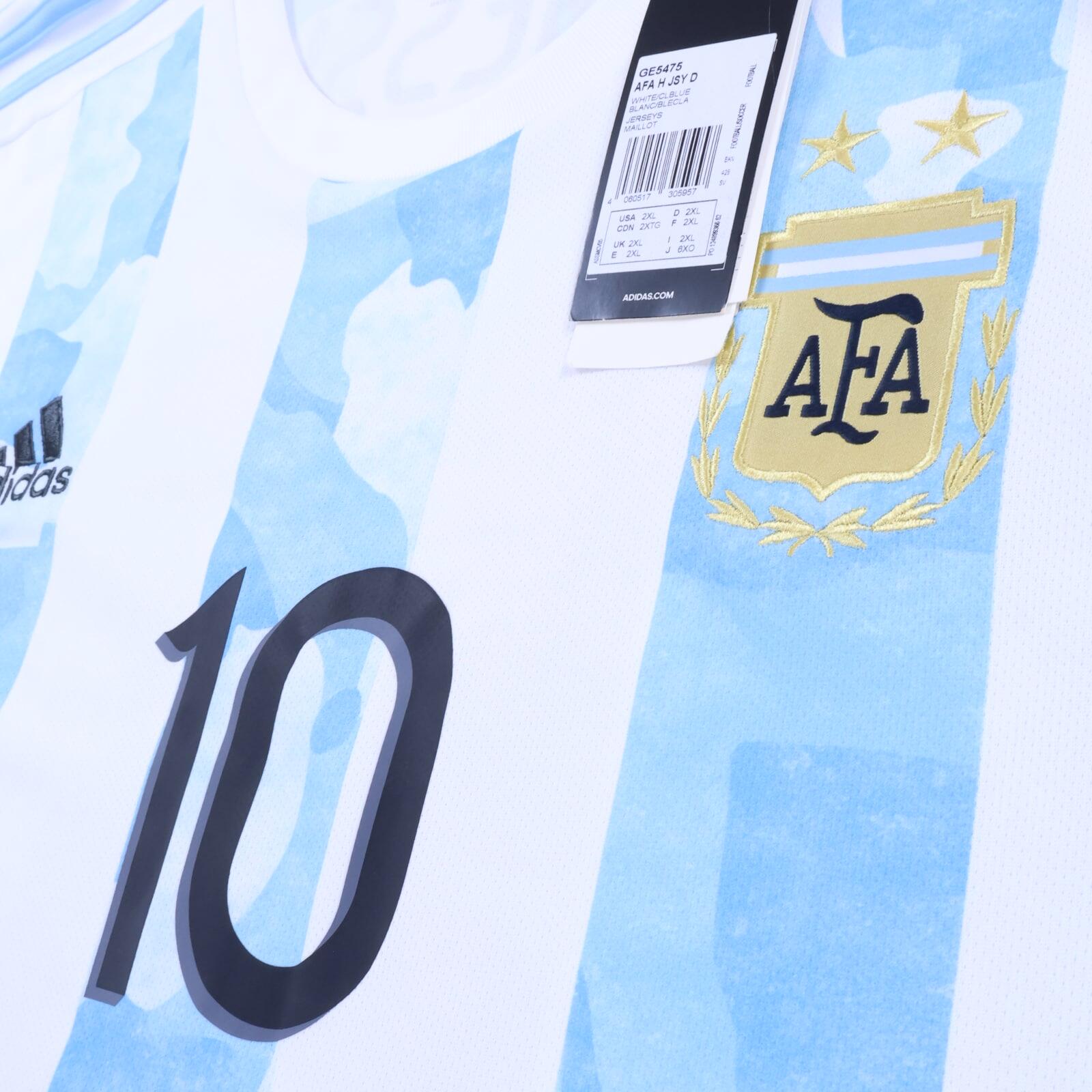 *NWT* Argentina Messi #10 2021/22 Home Shirt - 2XL