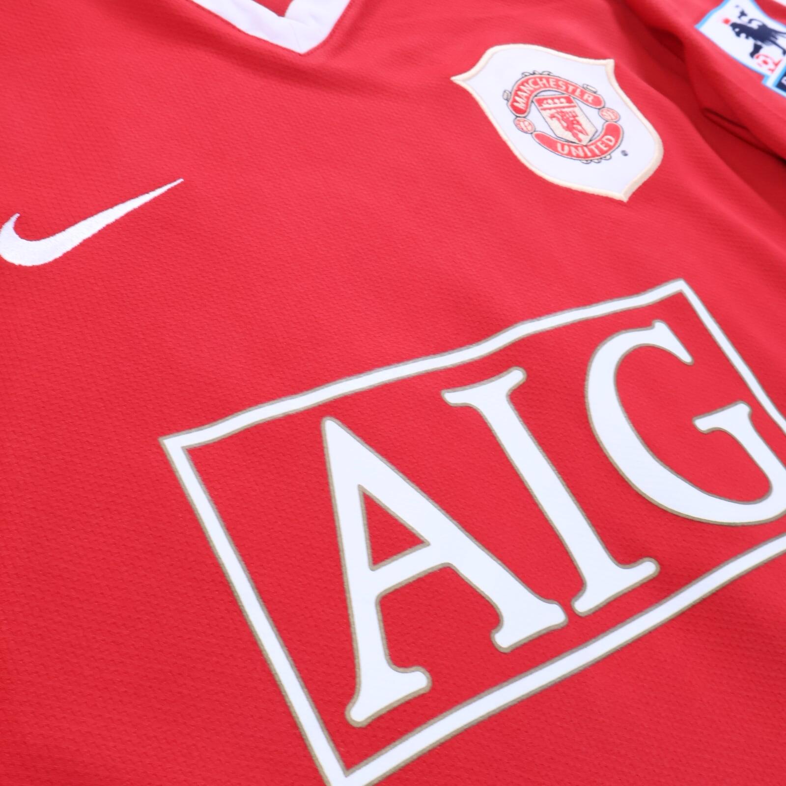 Manchester United J.S.Park #13 2006/07 Home Shirt - M