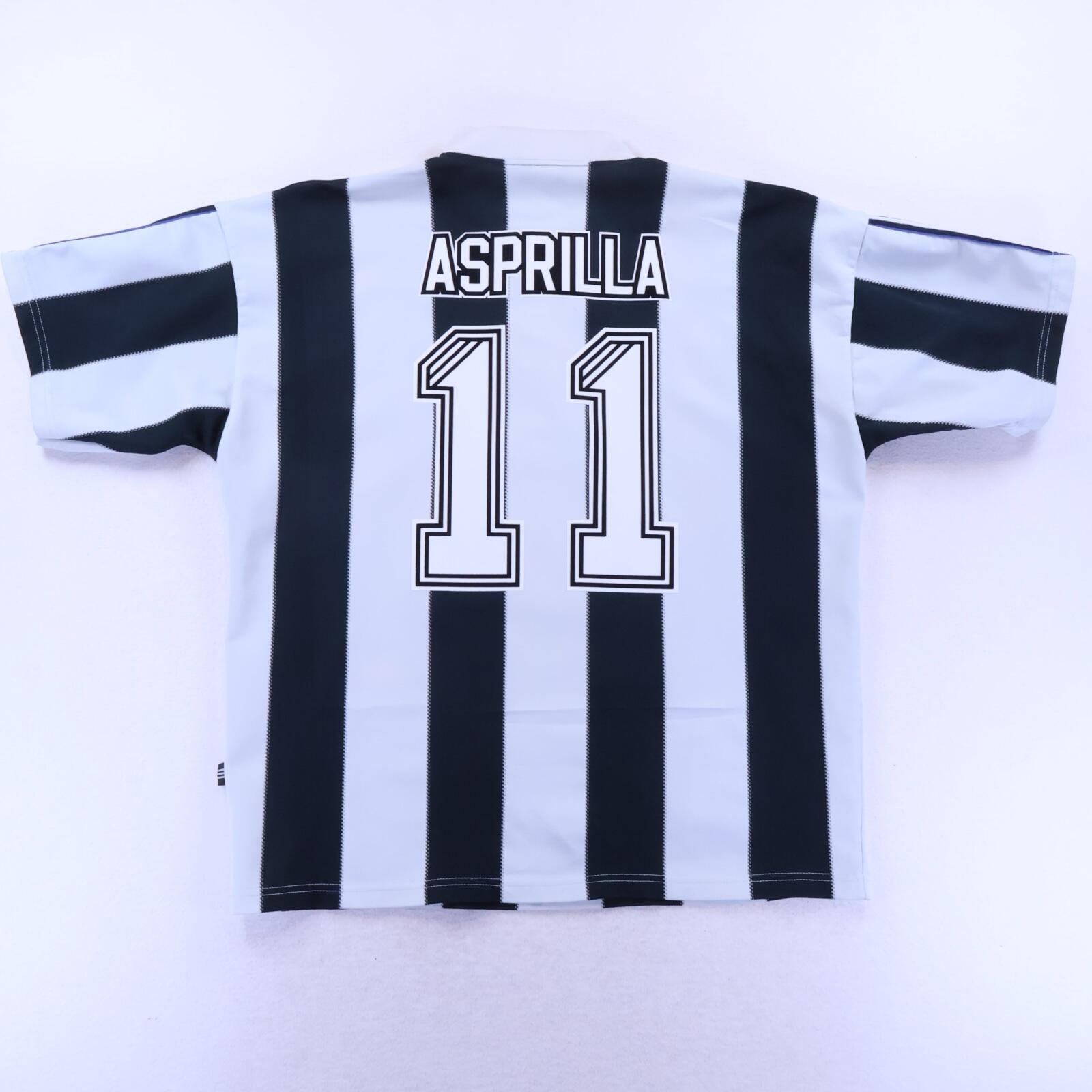 Newcastle United Asprilla #11 1995/97 Home Shirt - L