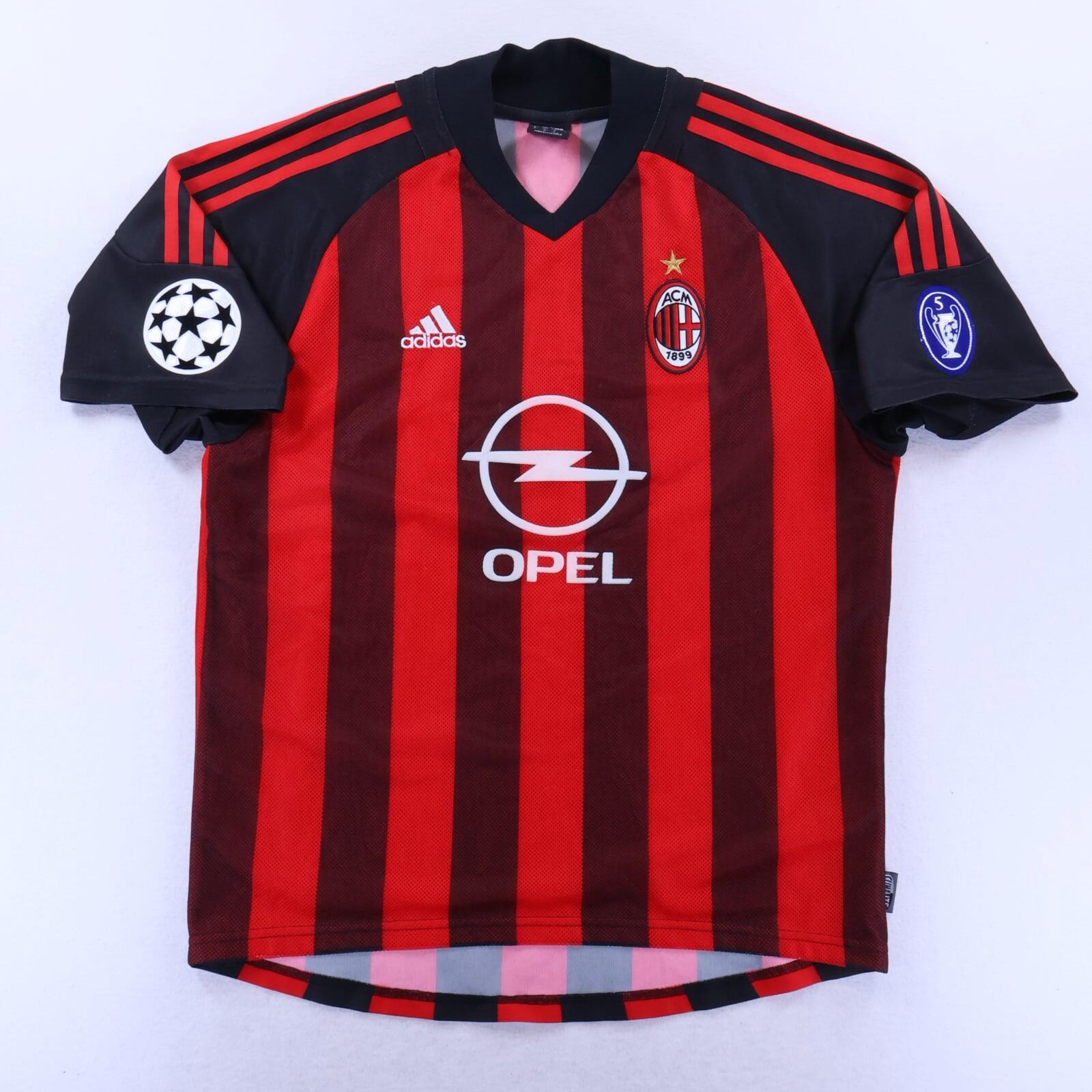 Ac Milan Shevchenko #7 2002/03 Home Shirt - M