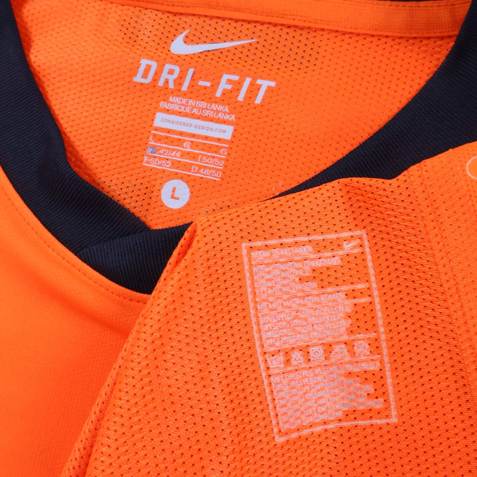 *MINT* Netherlands Robben #11 2010/11 Home Shirt - Player Issue - L