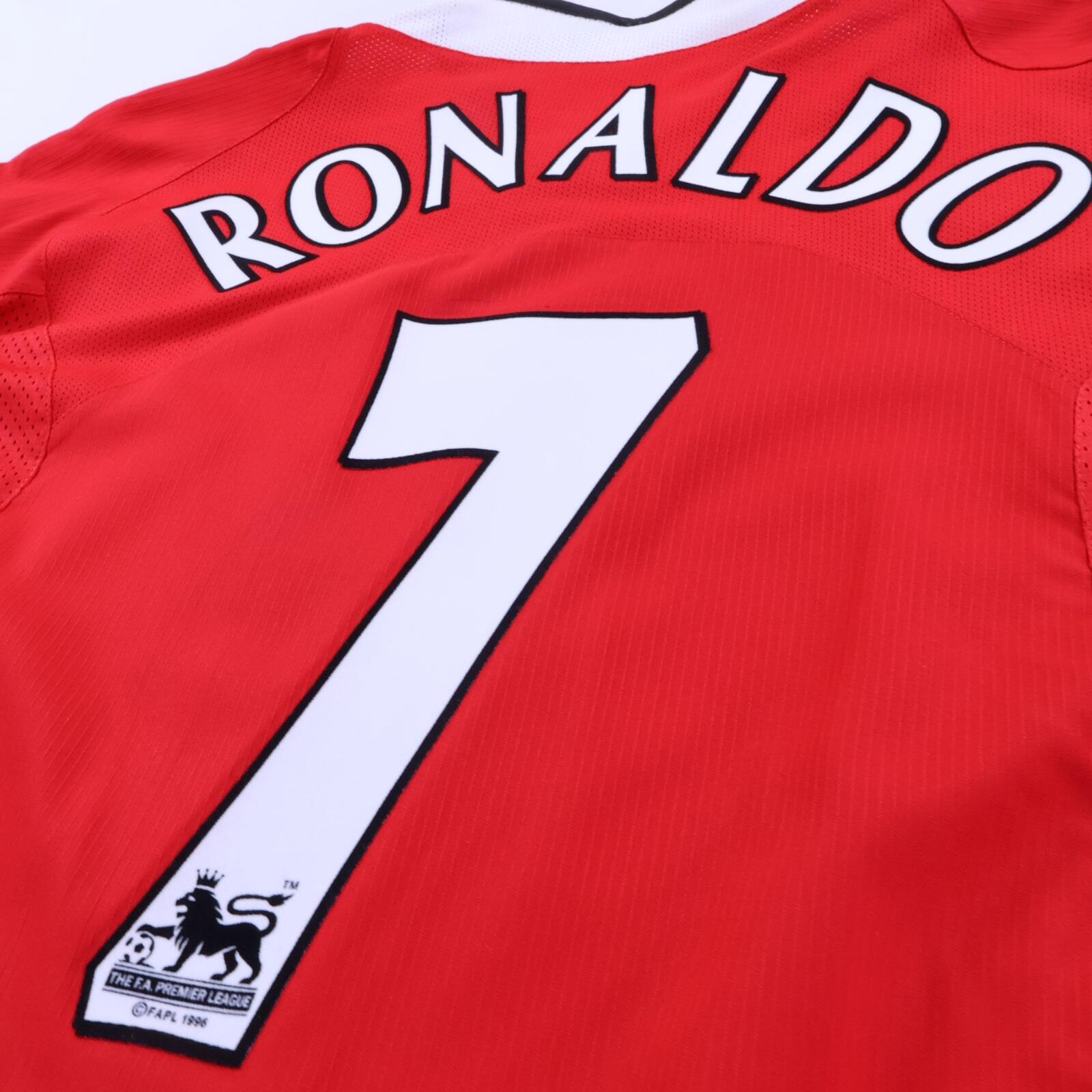 Manchester United Ronaldo #7 2004/06 Home Shirt - M