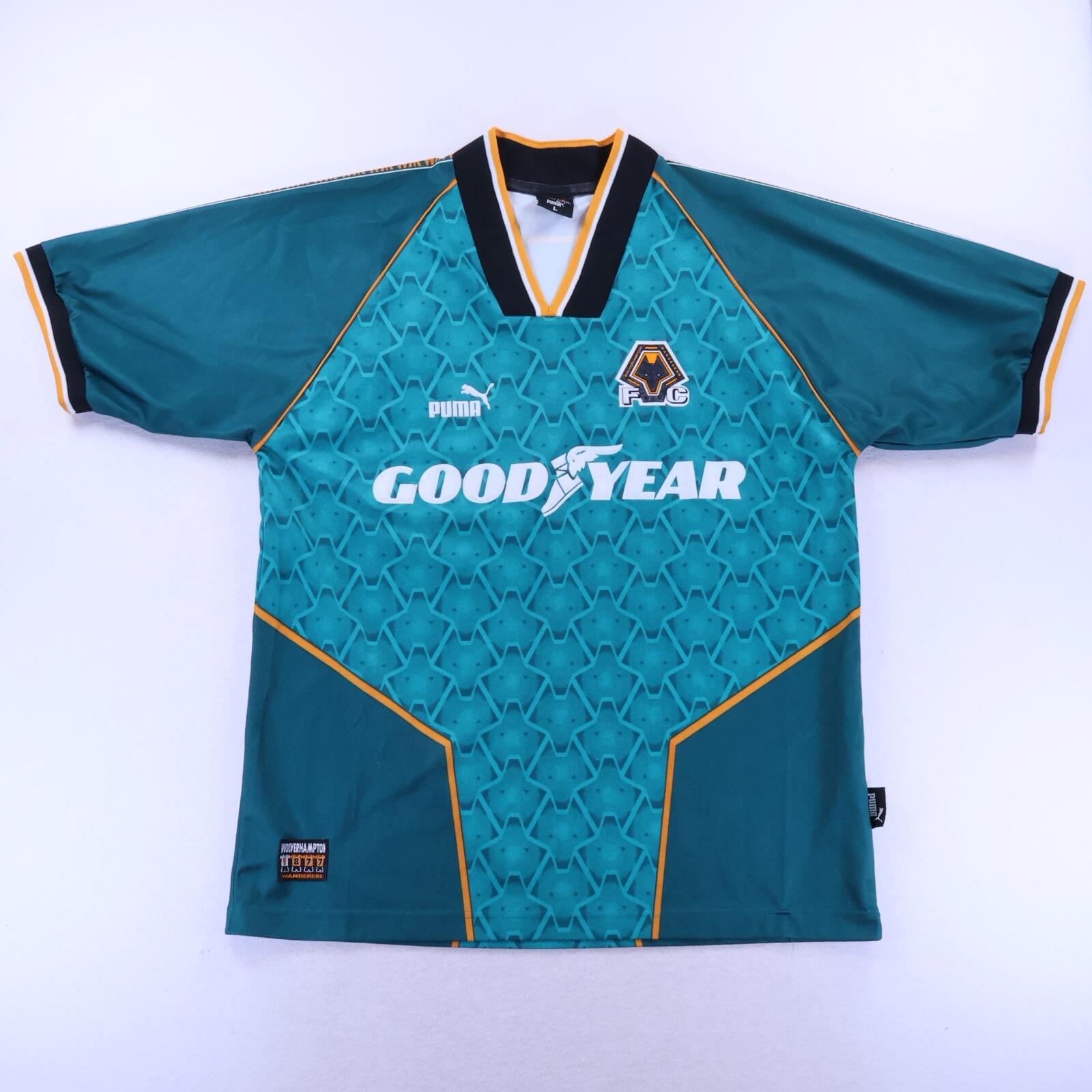 Wolverhampton Wanderers F.C 1996/97 Away Shirt - L