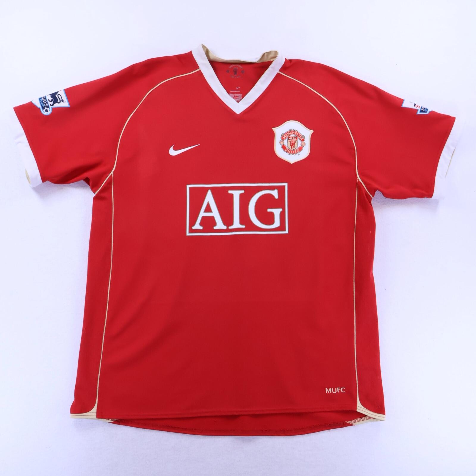 Manchester United Ronaldo #7 2006/07 Home Shirt - XL