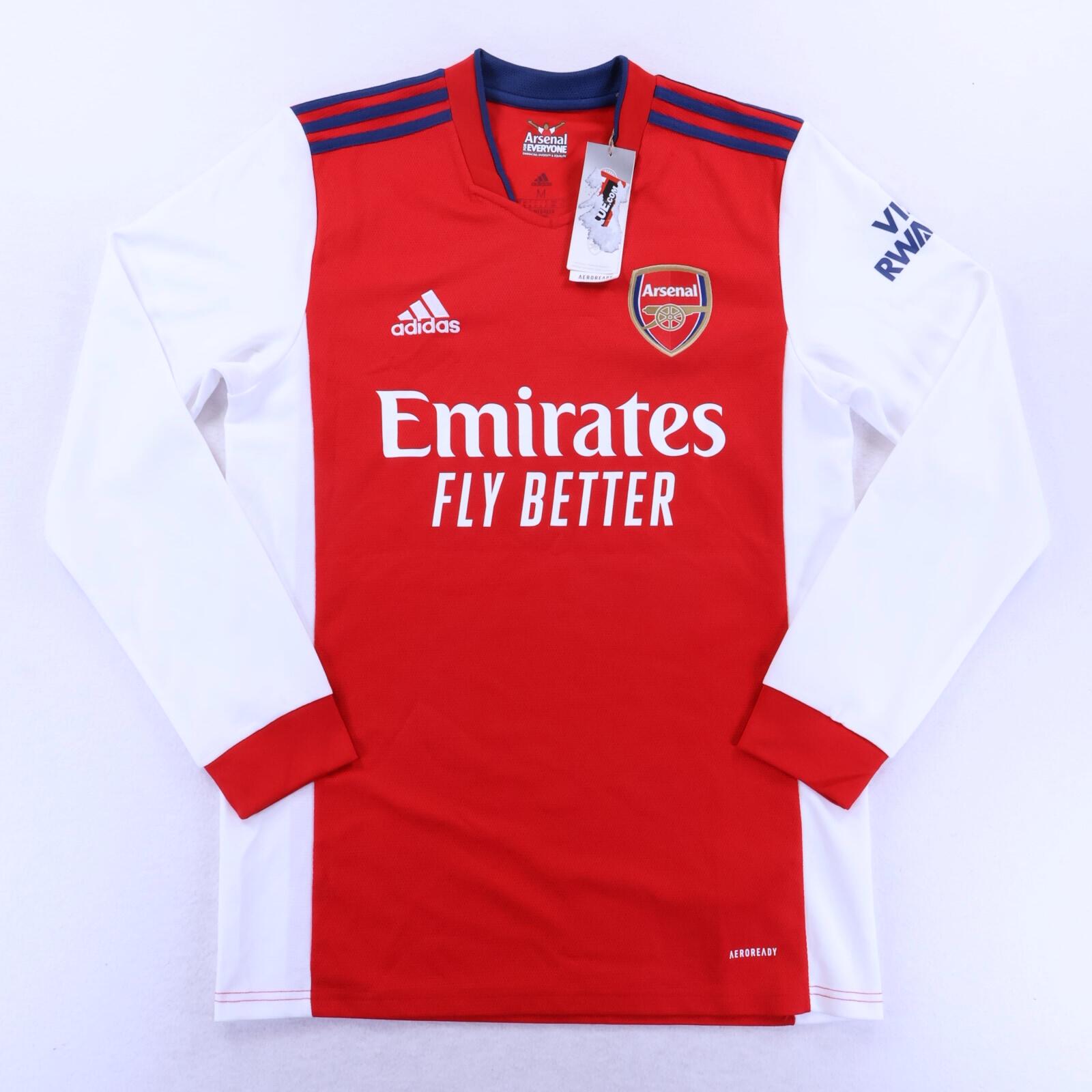 *NWT* Arsenal Saka #7 2021/22 Home Shirt - Long Sleeve - M