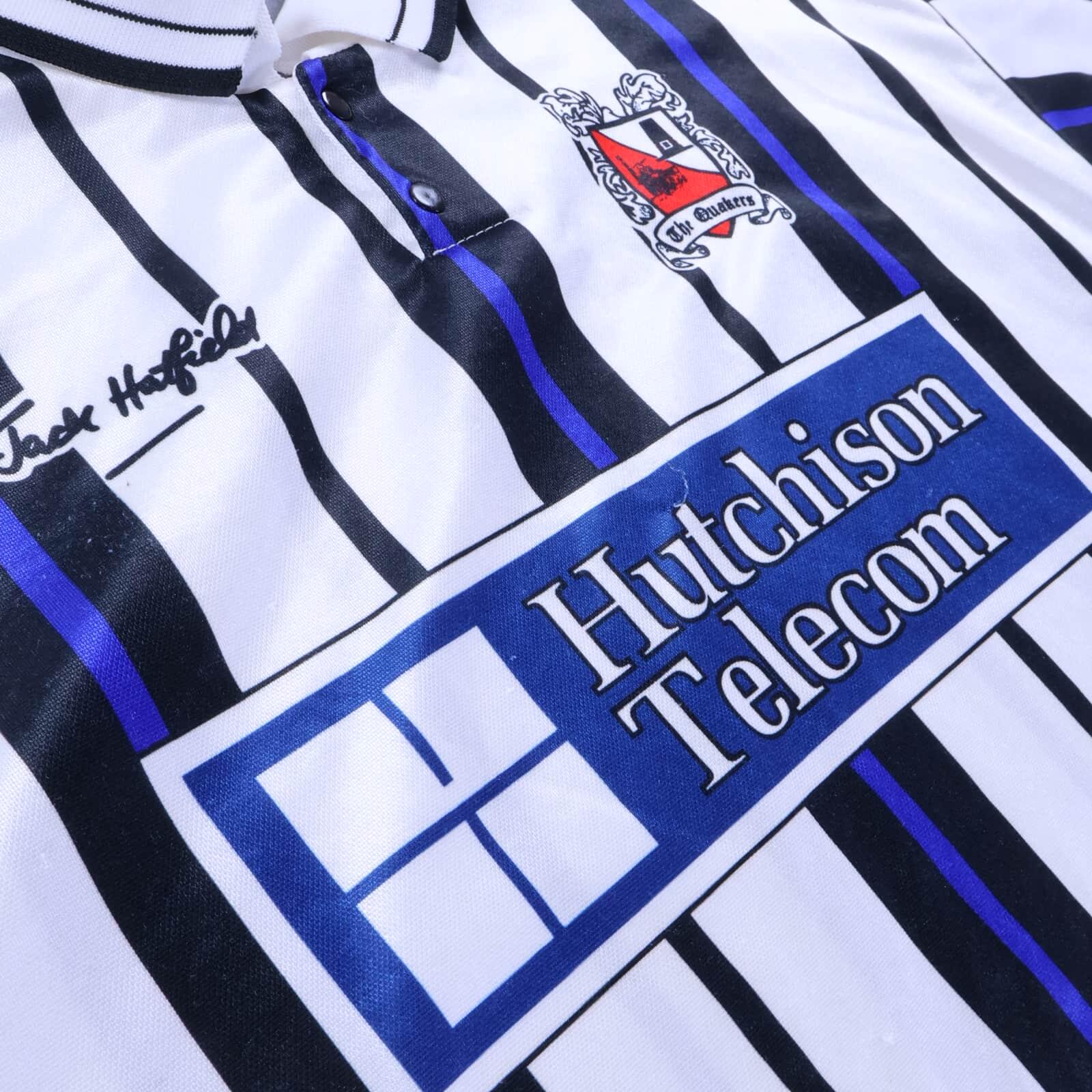 Darlington Fc 1993/95 Home Shirt - XS