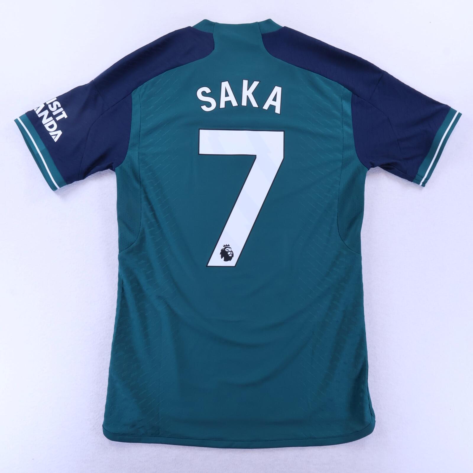 *NWT* Arsenal Saka #7 2023/24 Third Shirt - Player Issue - S