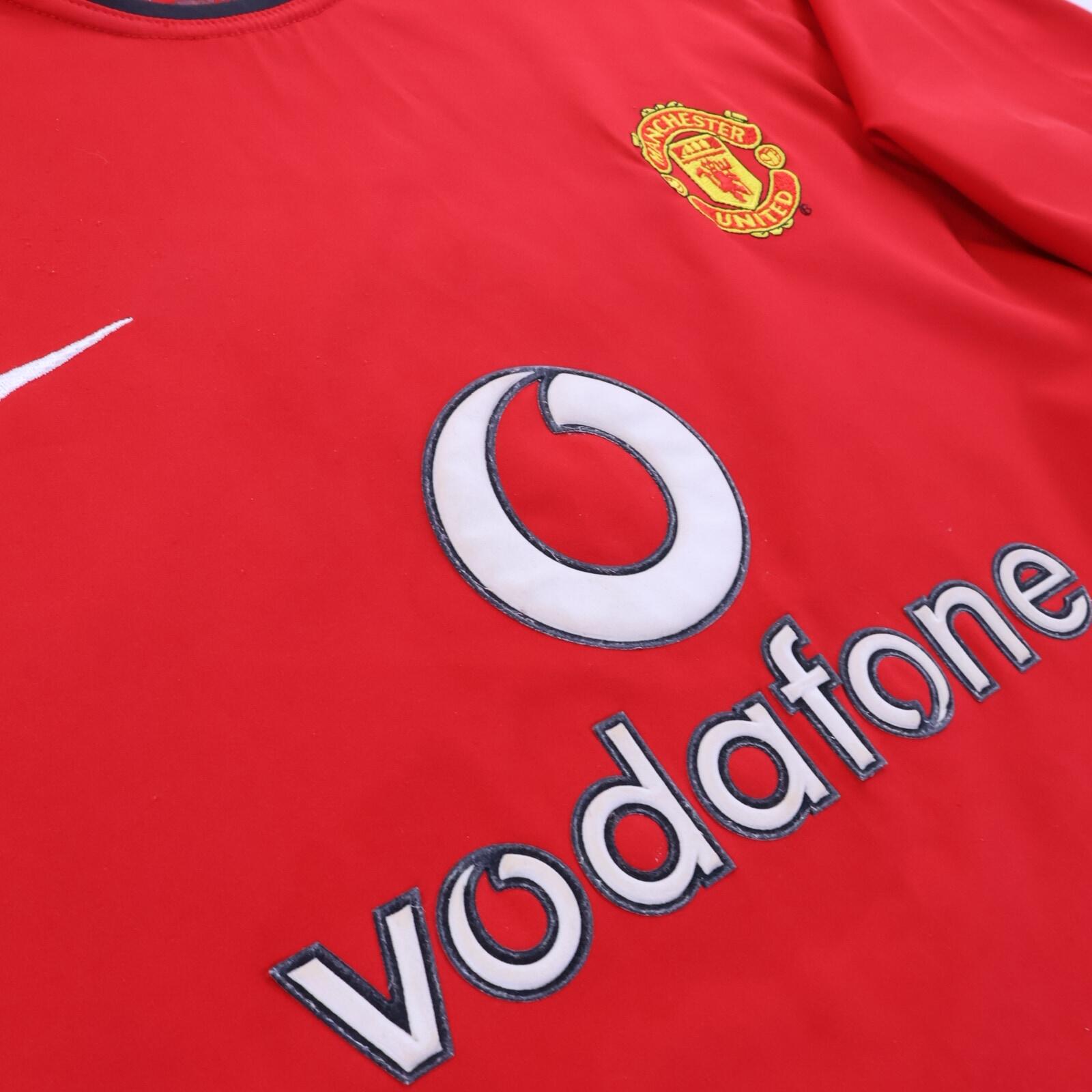 Manchester United Ronaldo #7 2002/04 Home Shirt - L
