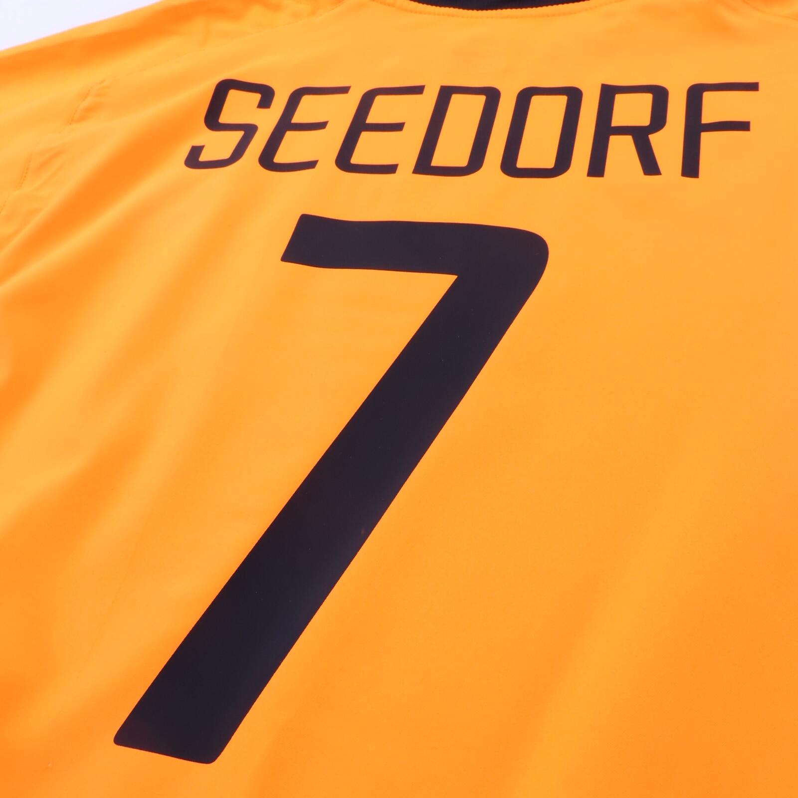 *MINT* Netherlands Seedorf #7 2002/04 Home Shirt - L