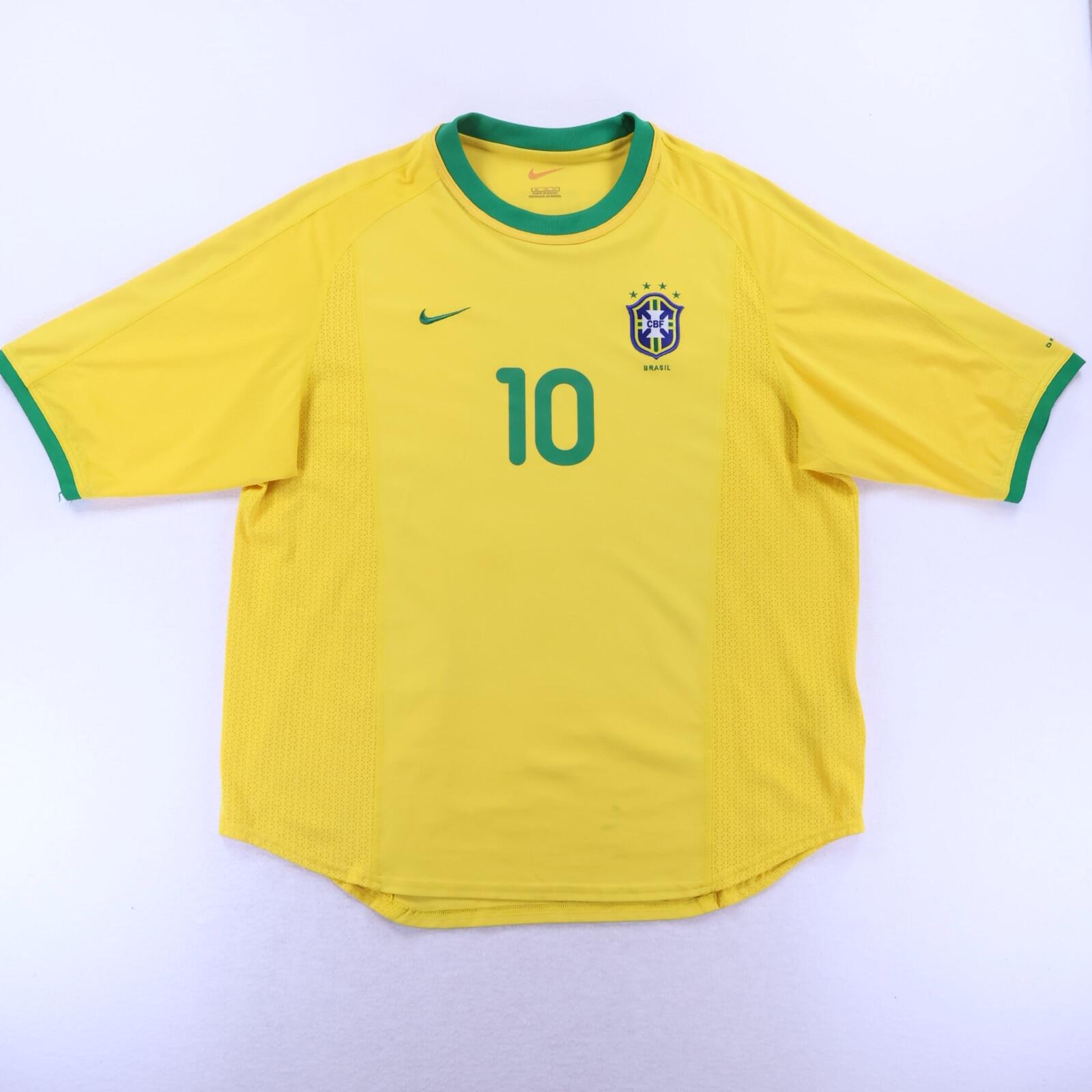 Brazil 2002/04 Home Shirt - XL