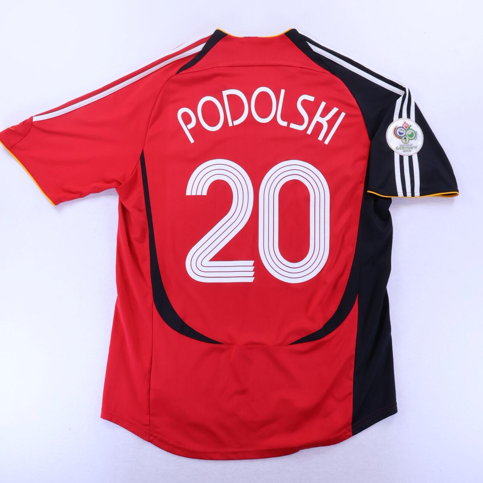 Germany Podolski #20 2005/07 Away Shirt - XL