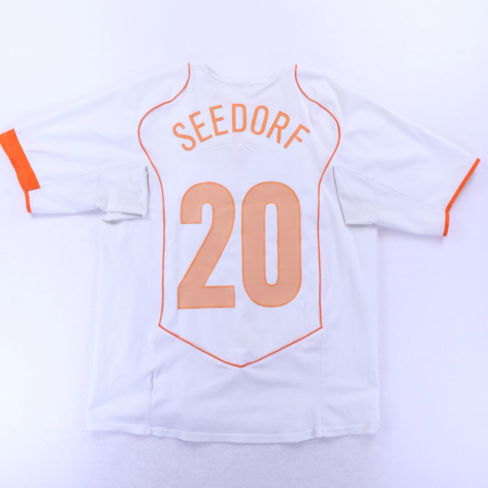 Netherlands Seedorf #20 2004/06 Away Shirt - L