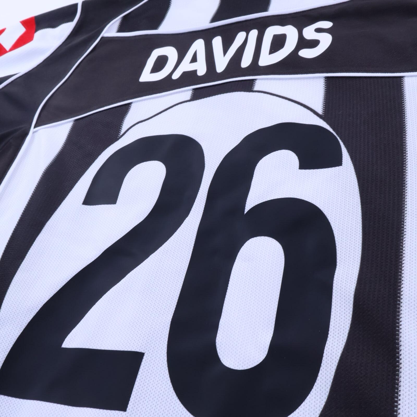 Juventus Davids #26 2002/03 Home Shirt - XXL