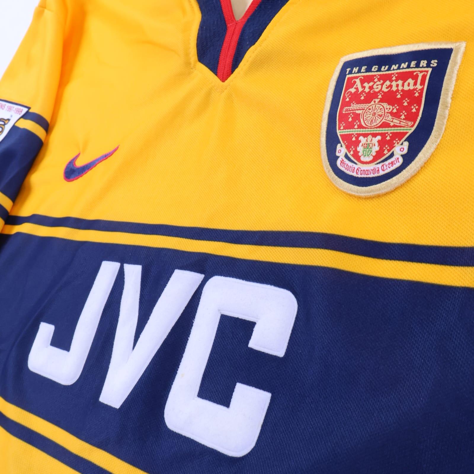 Arsenal Adams #6 1997/99 Away Shirt - L