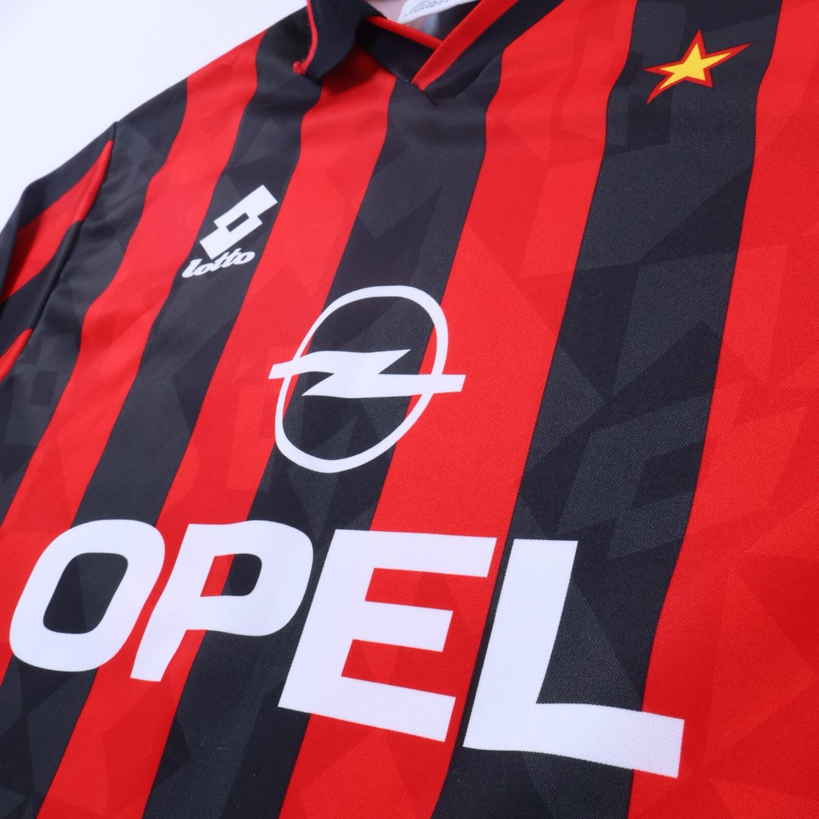 Ac Milan 1995/96 Home Shirt - Long Sleeve - L