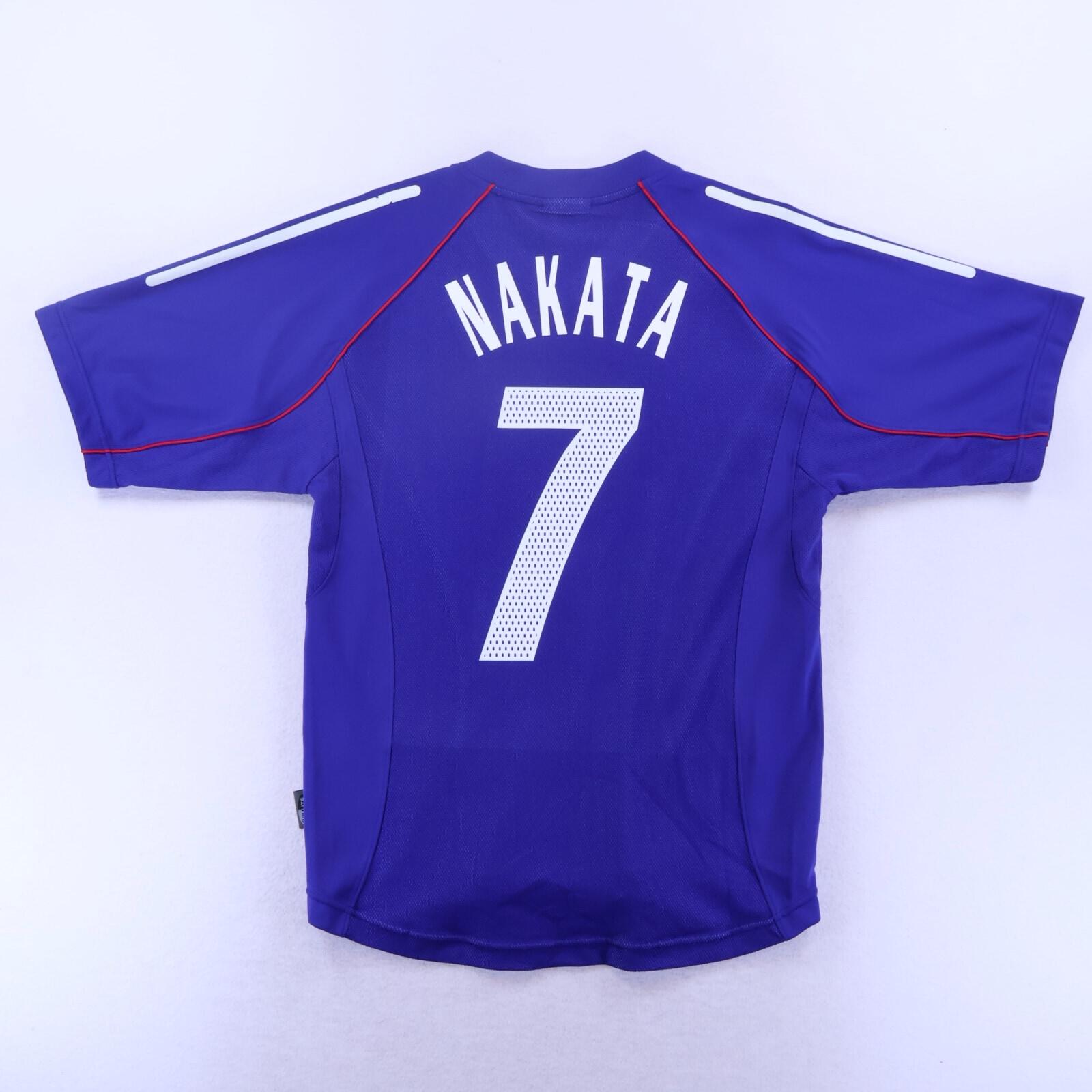 Japan Nakata #7 2002 Home Shirt - M