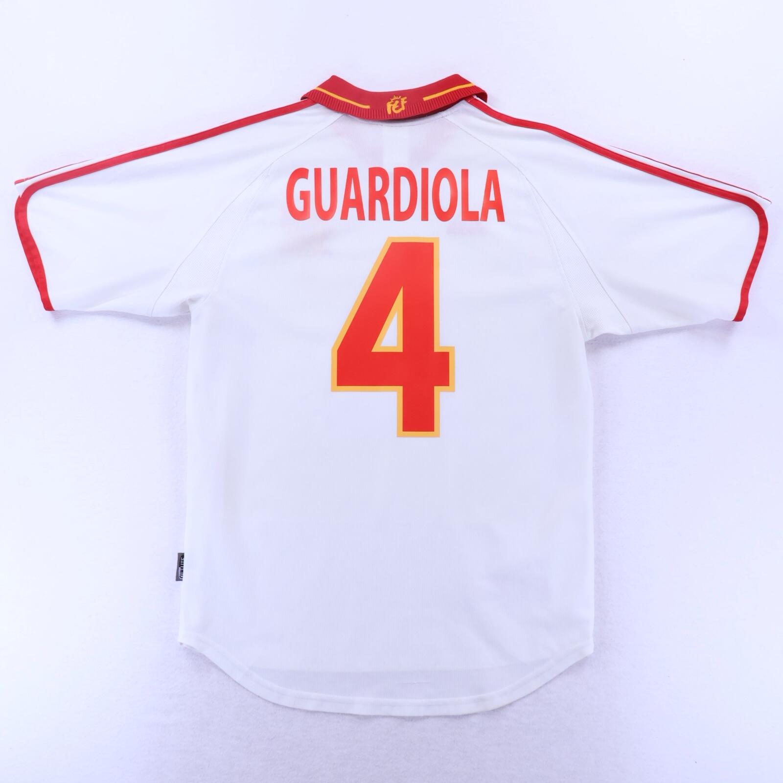 Spain Guardiola #4 1999/02 Third Shirt - M