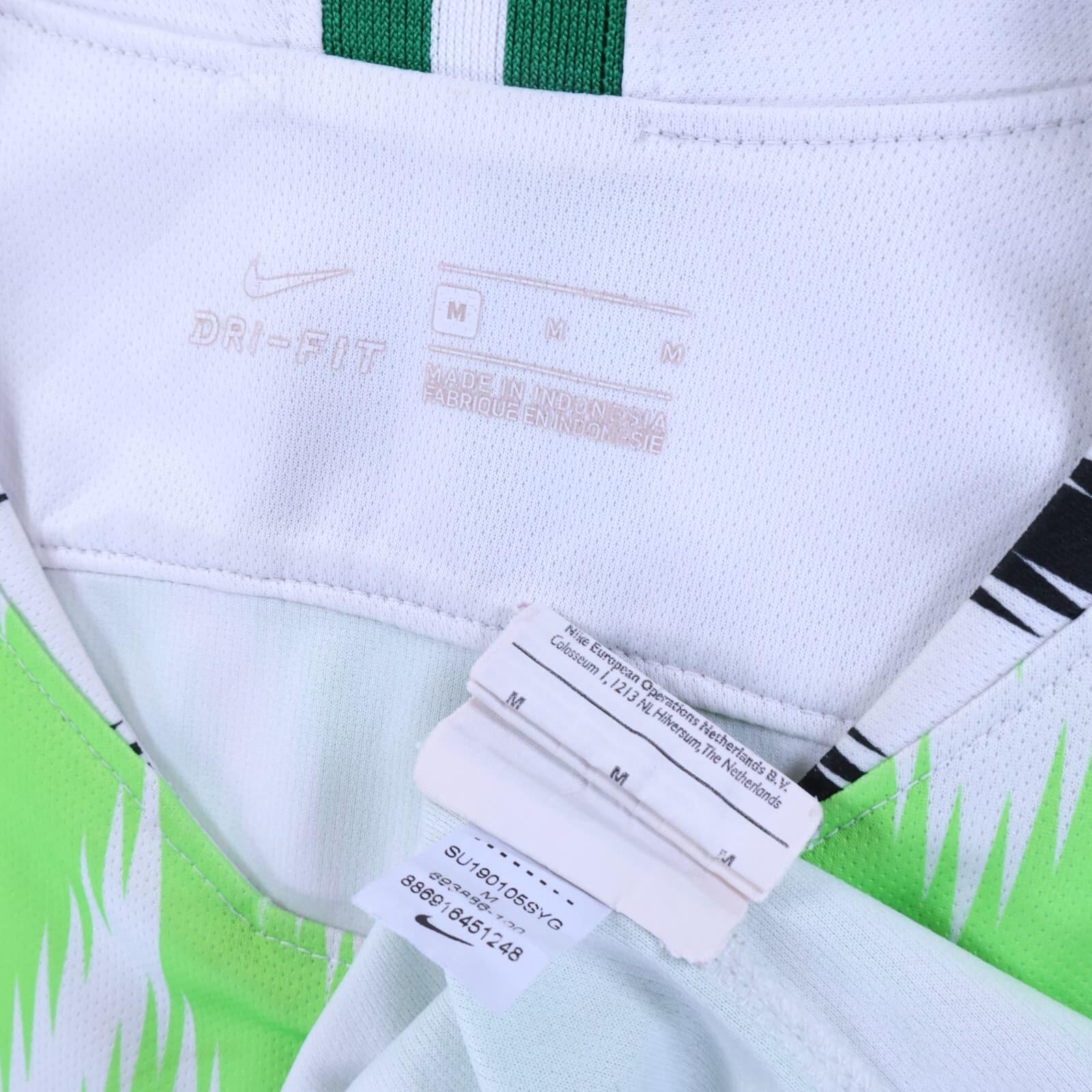 Nigeria Iwobi #18 2018/19 Home Shirt - M