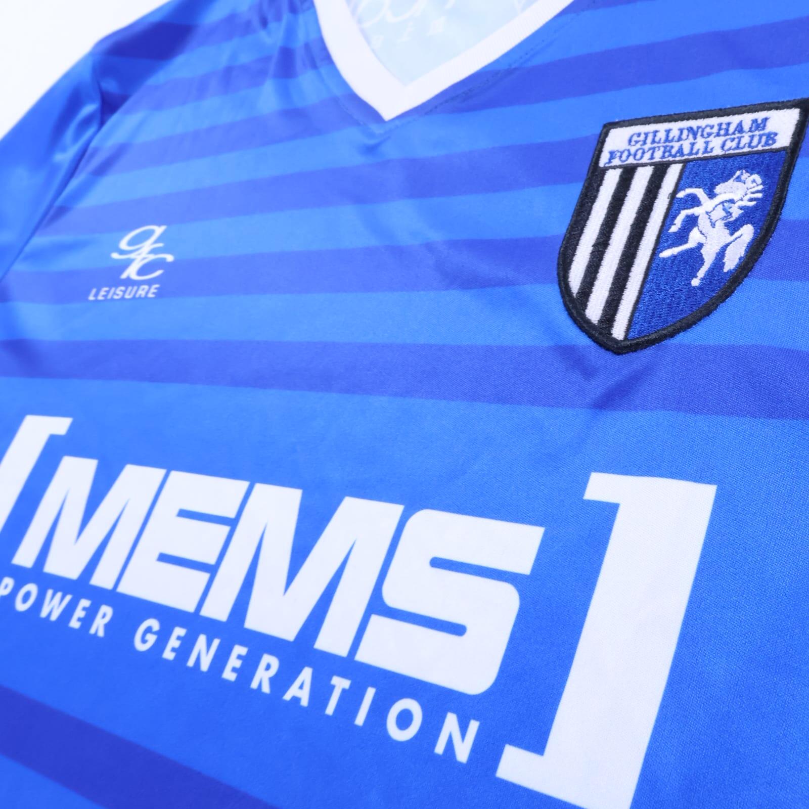 Gillingham F.C 2016/18 Home Shirt - L