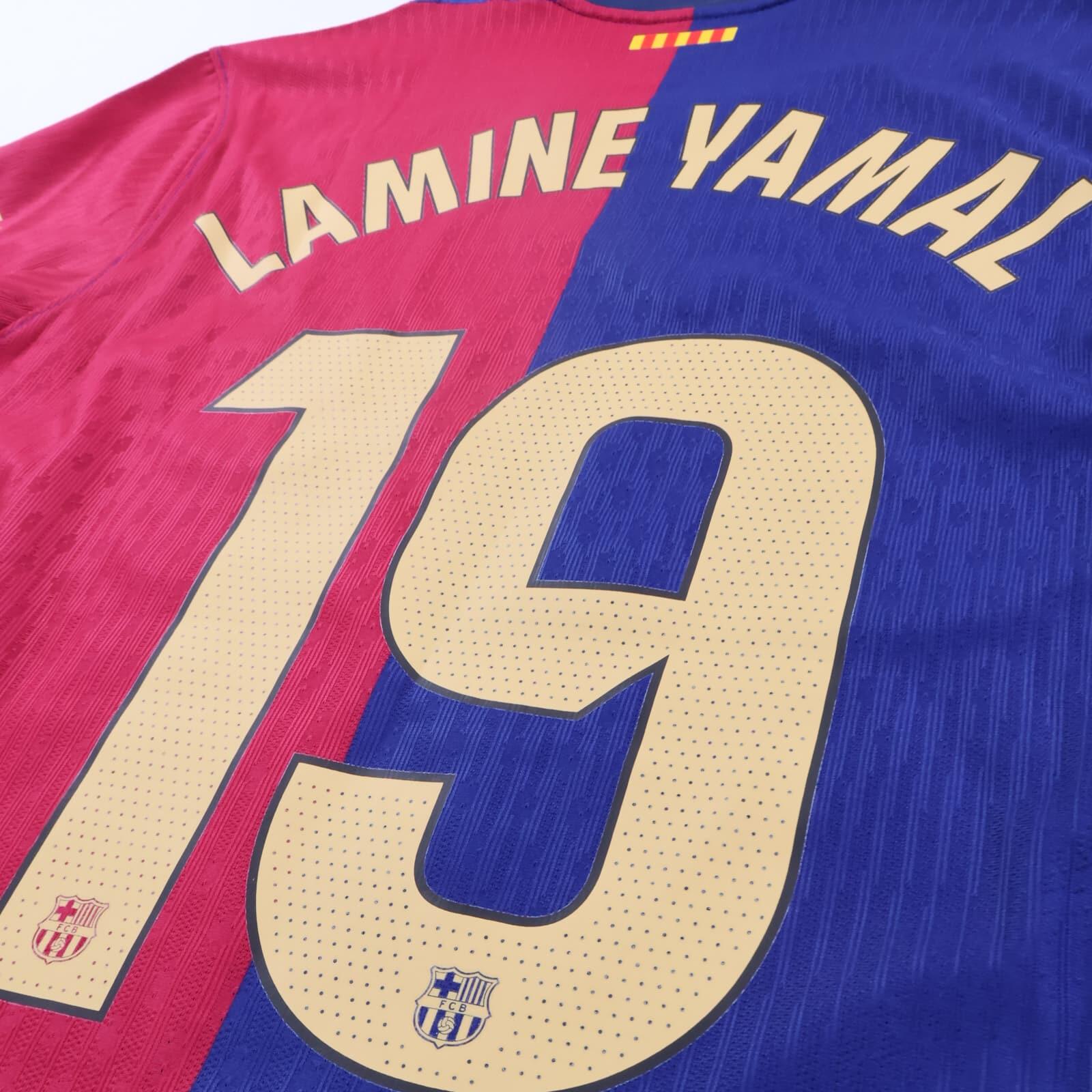 *NWT* Barcelona Lamine Yamal #19 2024/25 Coldplay Limited Edition Home Shirt - M