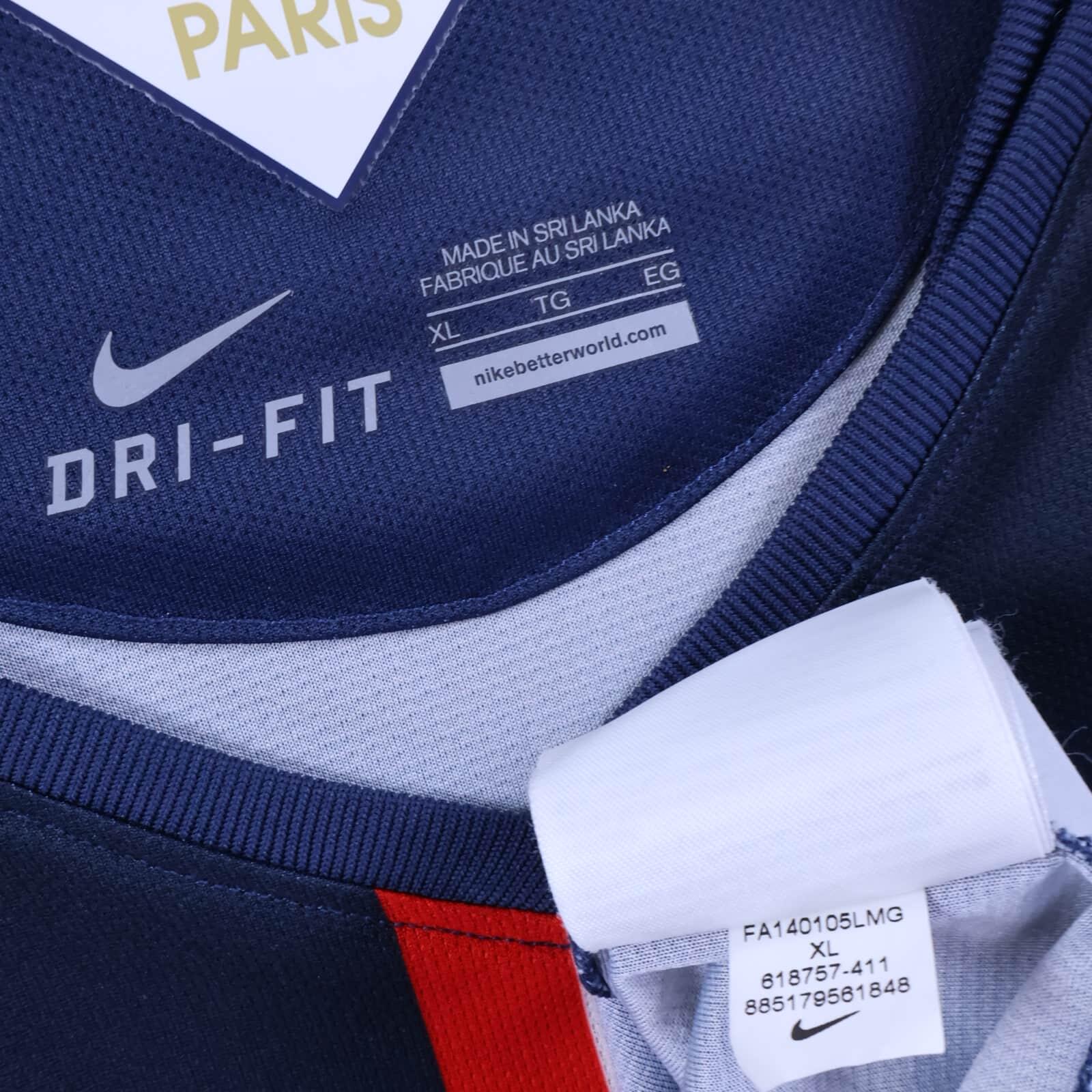 *MINT* Paris Saint-Germain F.C Ibrahimović #10 2014/15 Home Shirt - XL