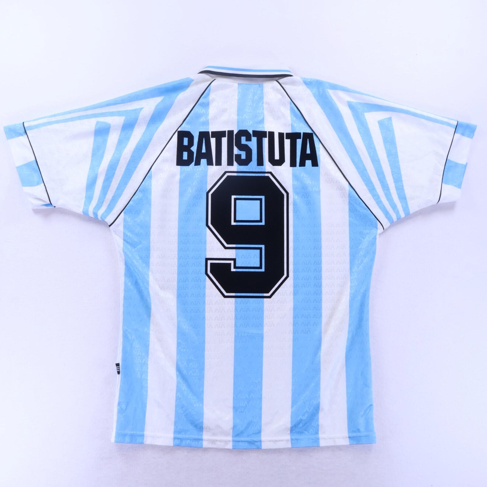 *MINT* Argentina Batistuta #9 1996/98 Home Shirt - M
