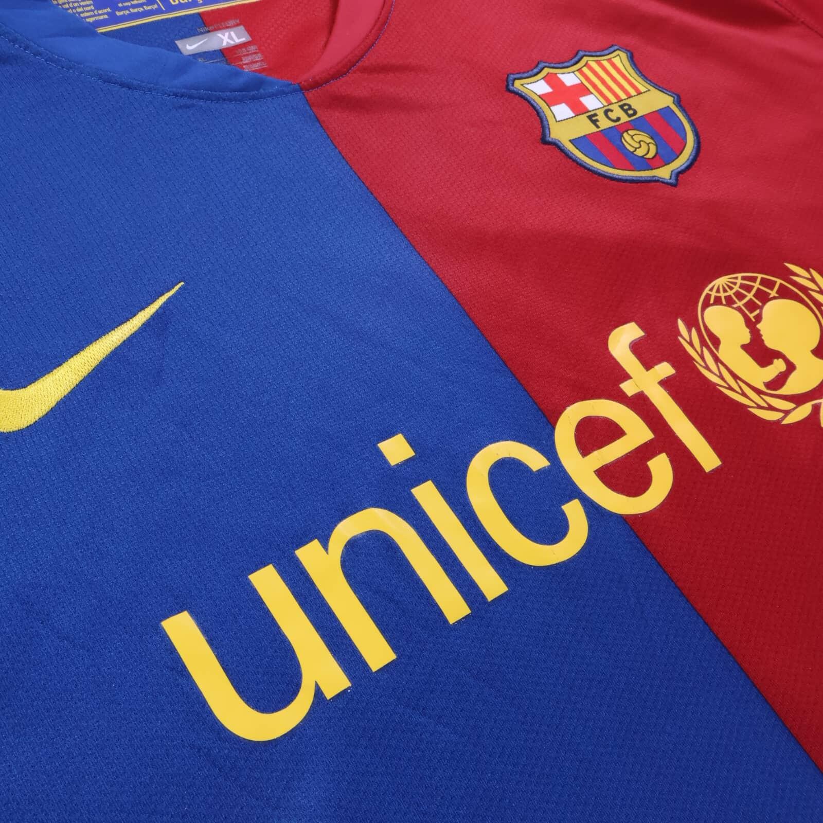 Barcelona Ibrahimović #9 2008/09 Home Shirt - XL