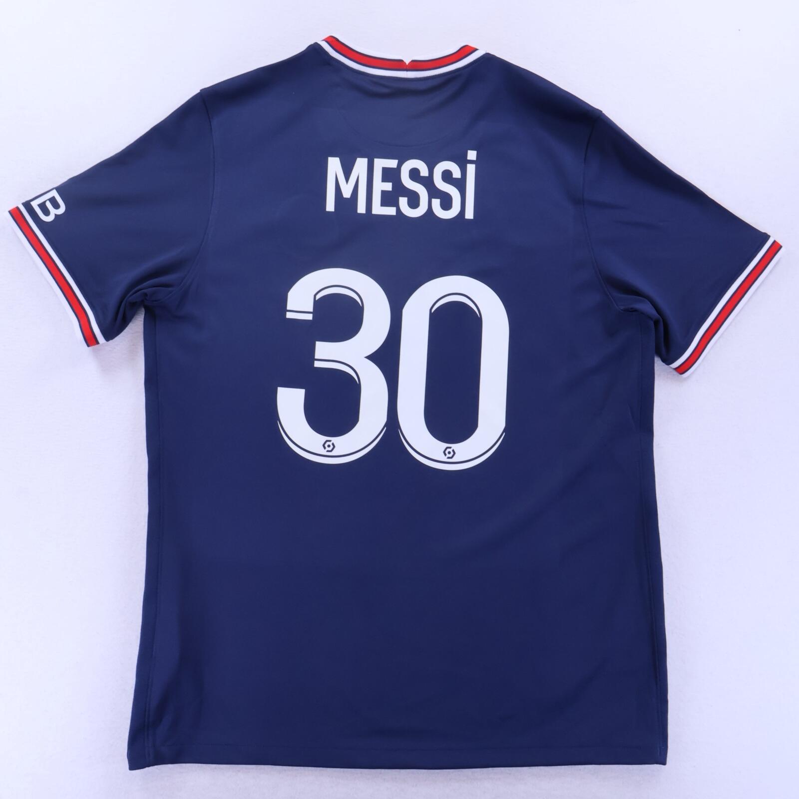 Paris Saint-Germain F.C Messi #30 2021/22 Home Shirt - L