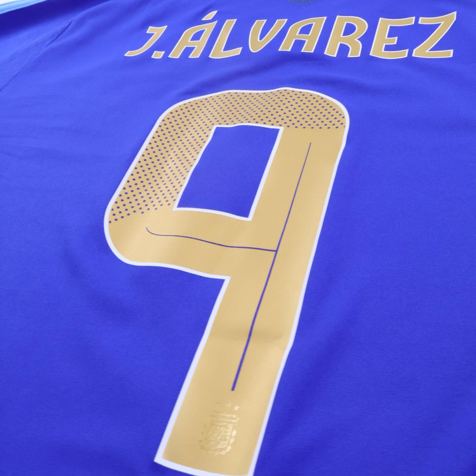 *MINT* Argentina J. Alvarez #9 2024/25 Away Shirt - M