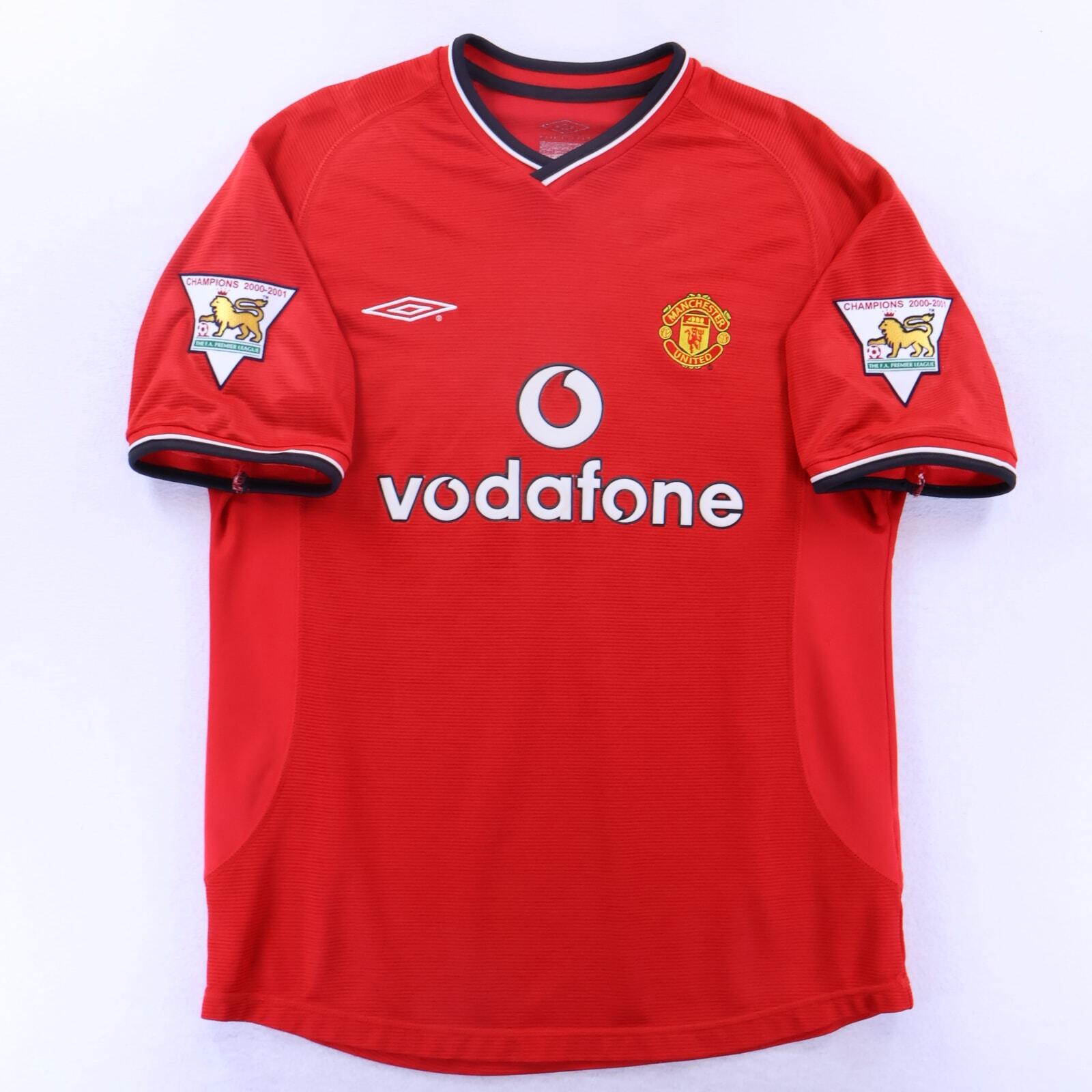 Manchester United Stam #6 2000/02 Home Shirt - XL