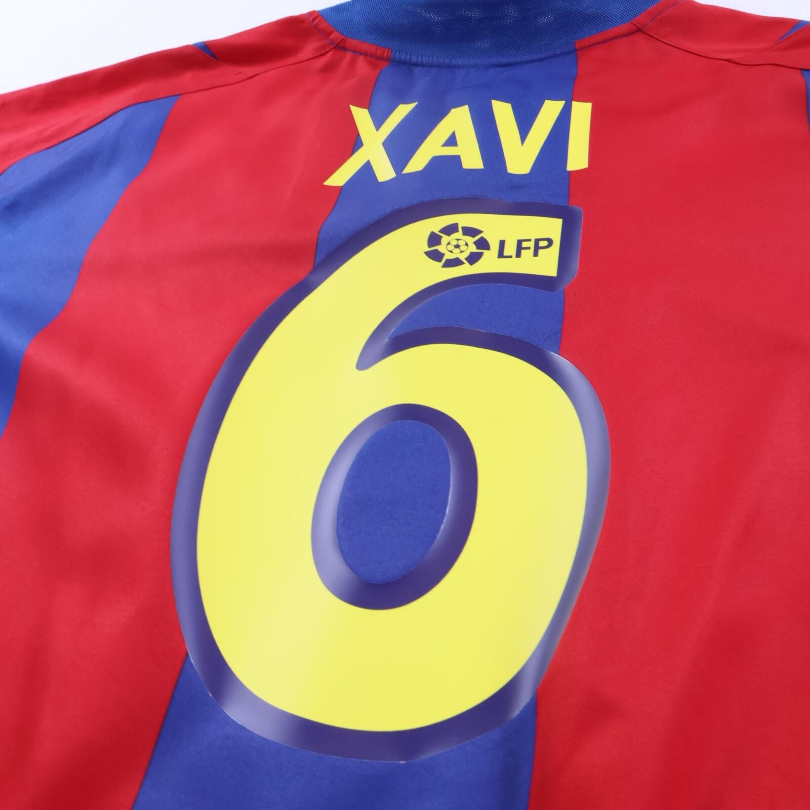 Barcelona Xavi #6 2002/03 Home Shirt - S