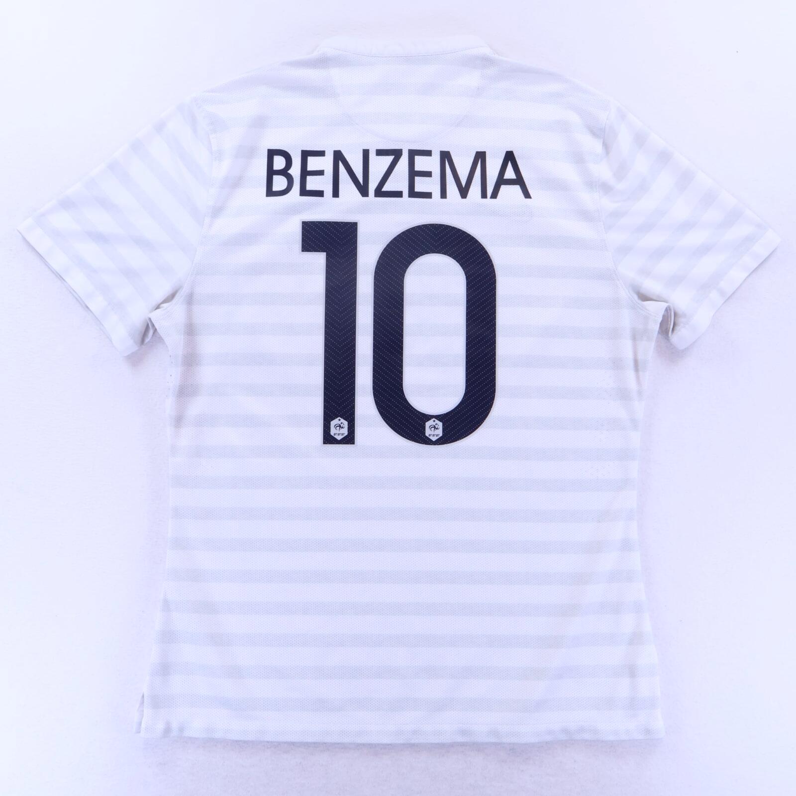 France Benzema #10 2014/15 Away Shirt - XL