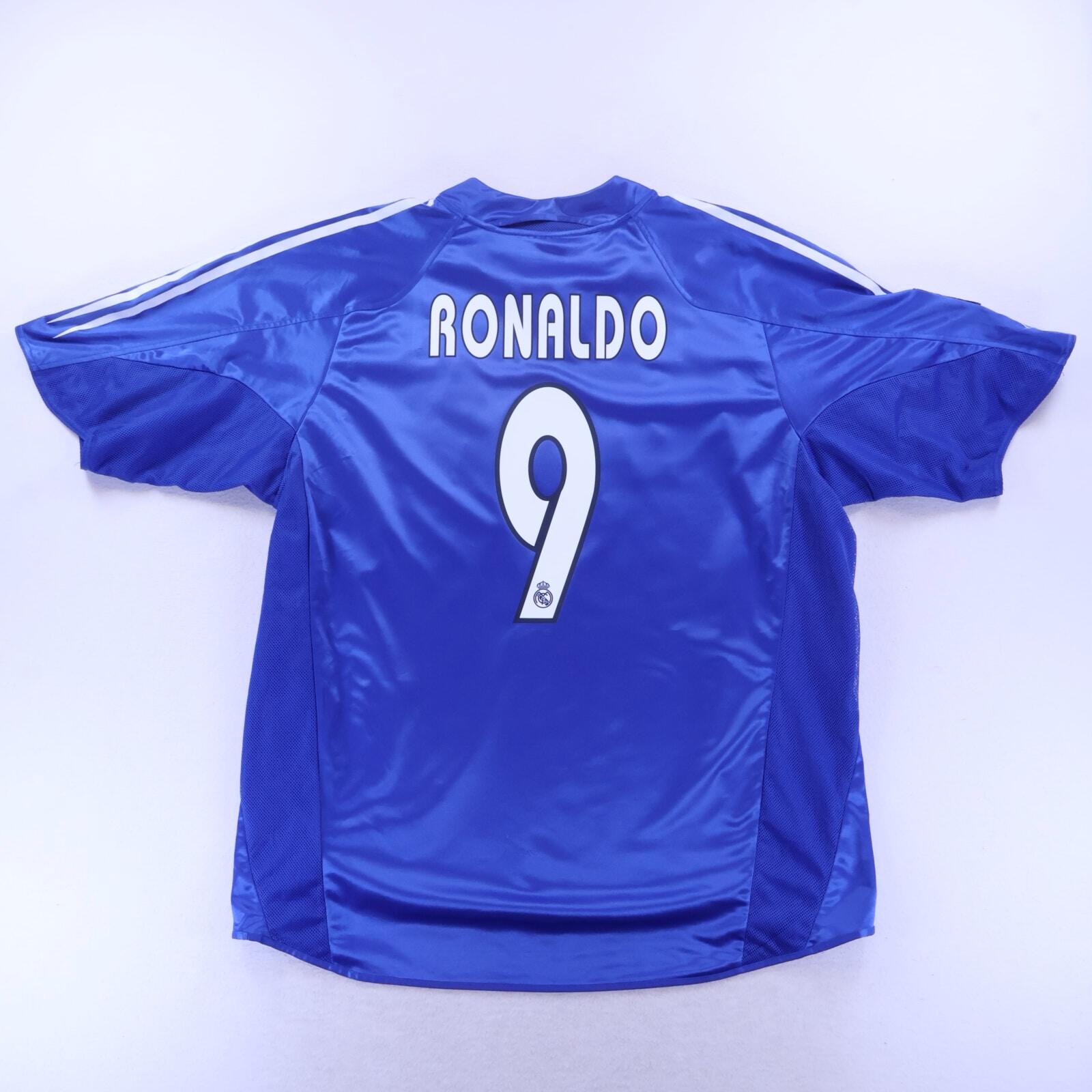 Real Madrid Ronaldo #9 2004/05 Third Shirt - 2XL
