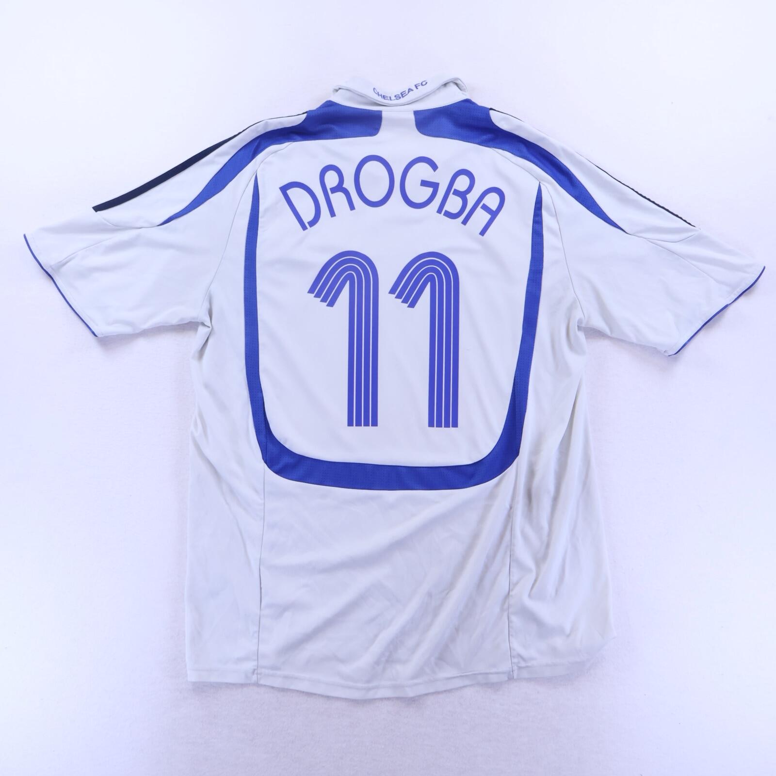 Chelsea Drogba #11 2007/08 Third Shirt - L