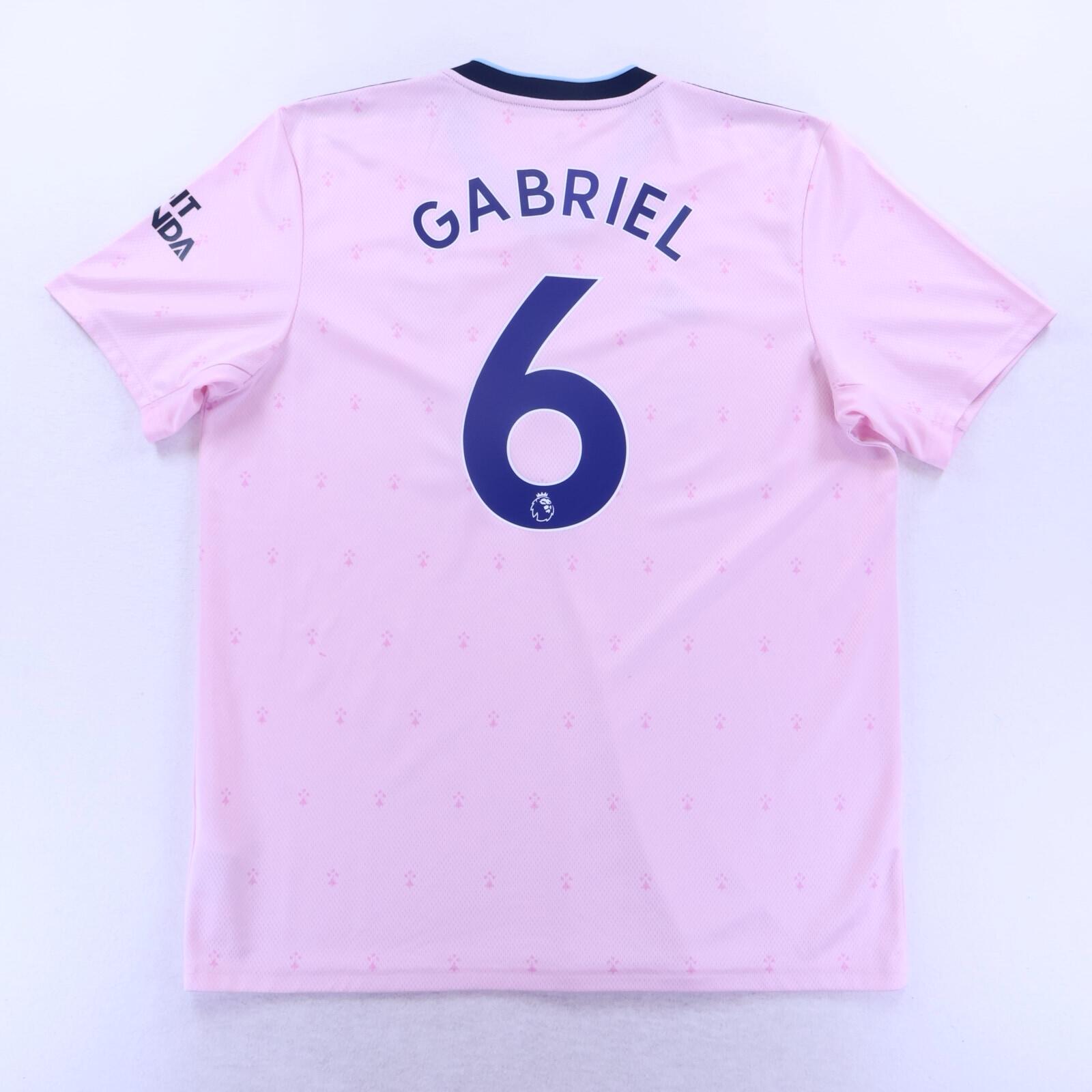 *MINT* Arsenal Gabriel #6 2022/23 Third Shirt - XL