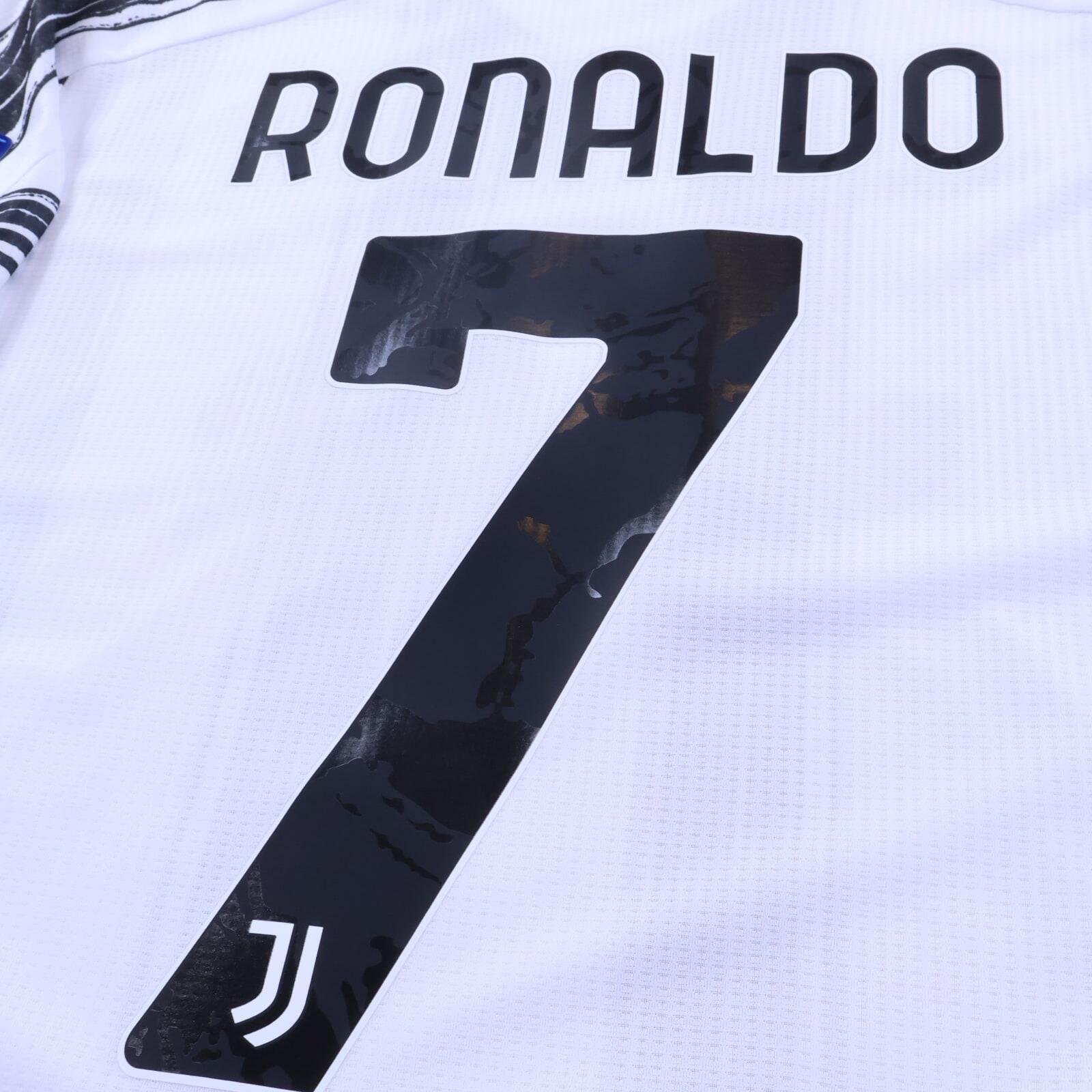 Juventus Ronaldo #7 2020/21 Home Shirt - Player Issue - L