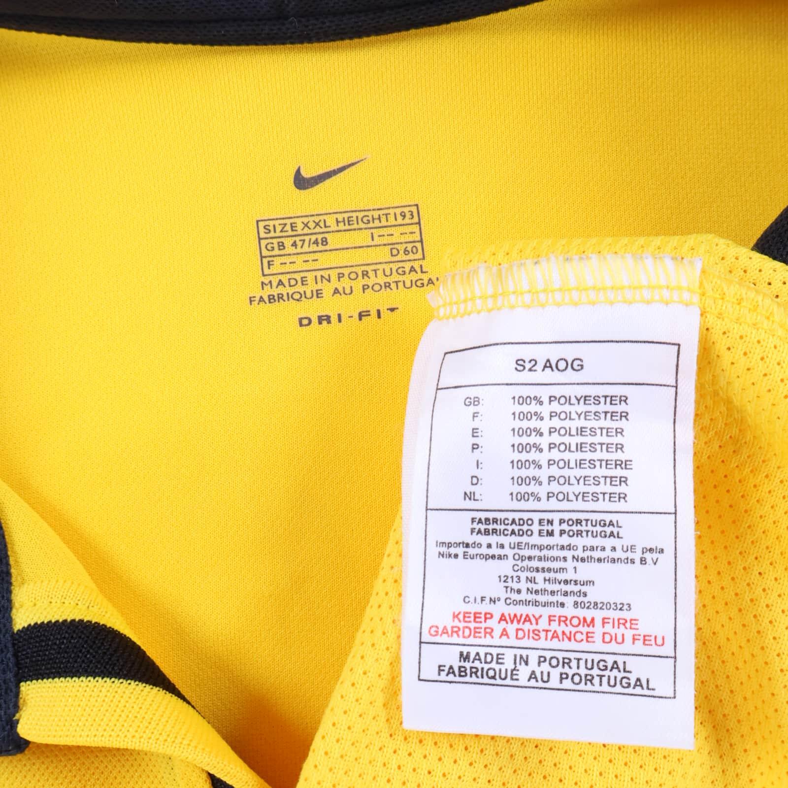 Aek Athens 2000/02 Home Shirt - 2XL