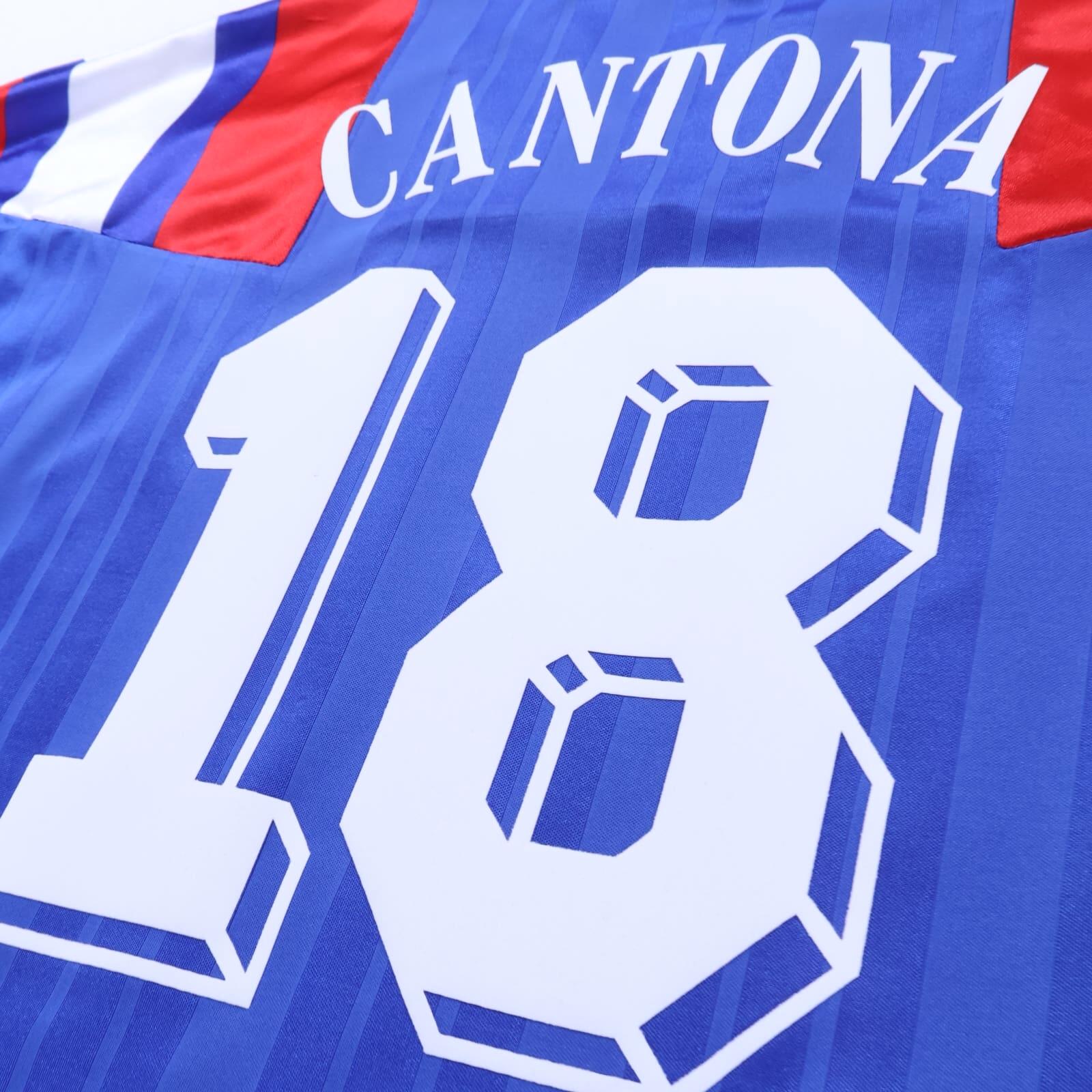 France Cantona #7 1992/94 Home Shirt - XL