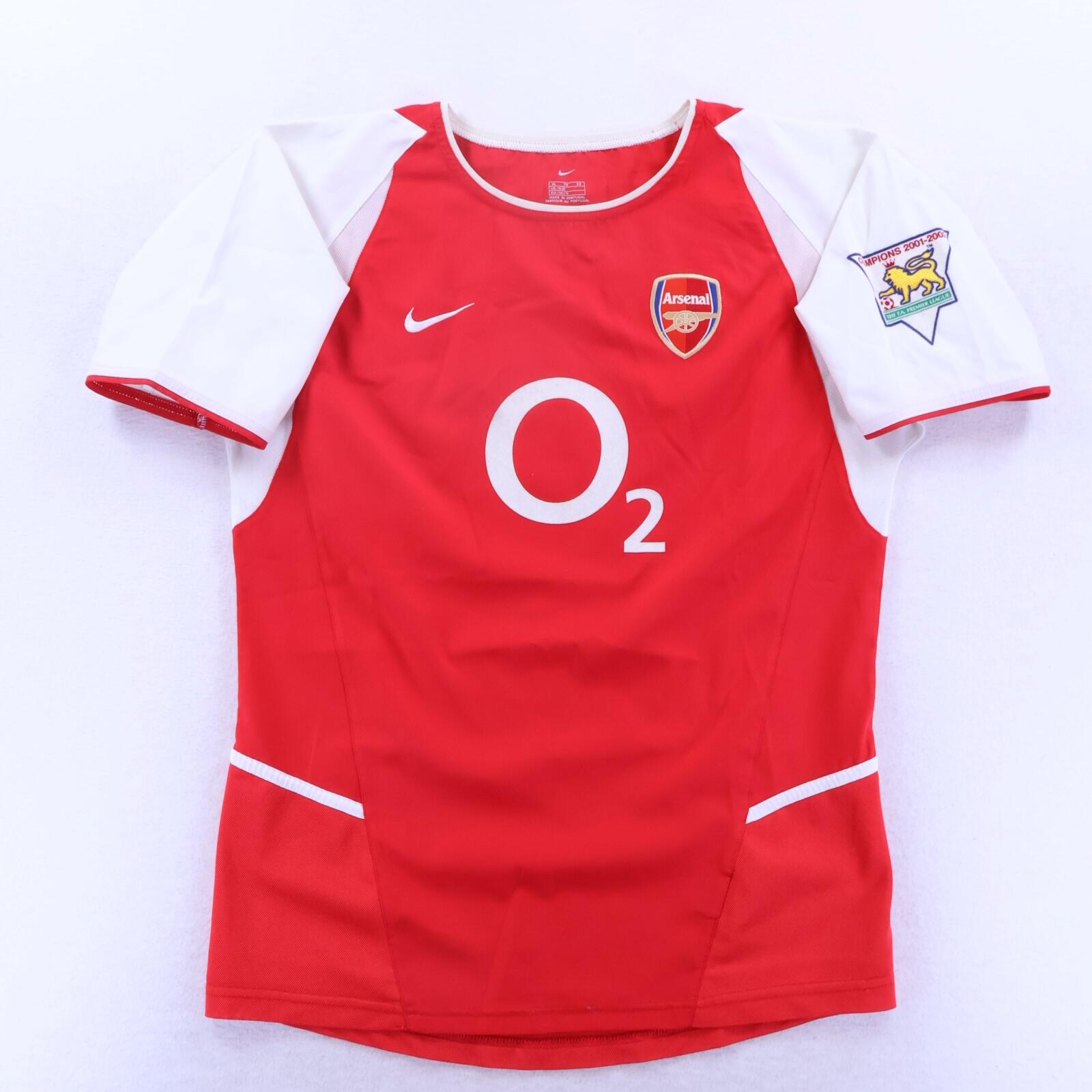 Arsenal Vieira #4 2002/03 Home Shirt - Youth - XL