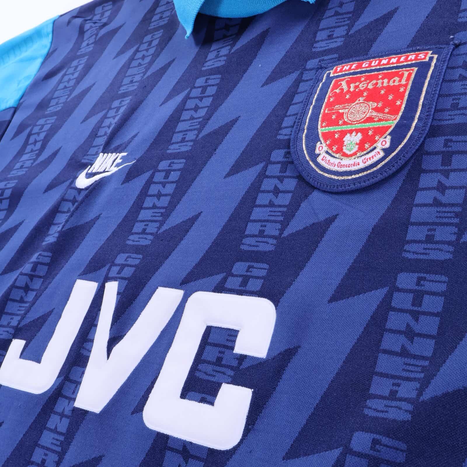 Arsenal Wright #8 1994/95 Away Shirt - L